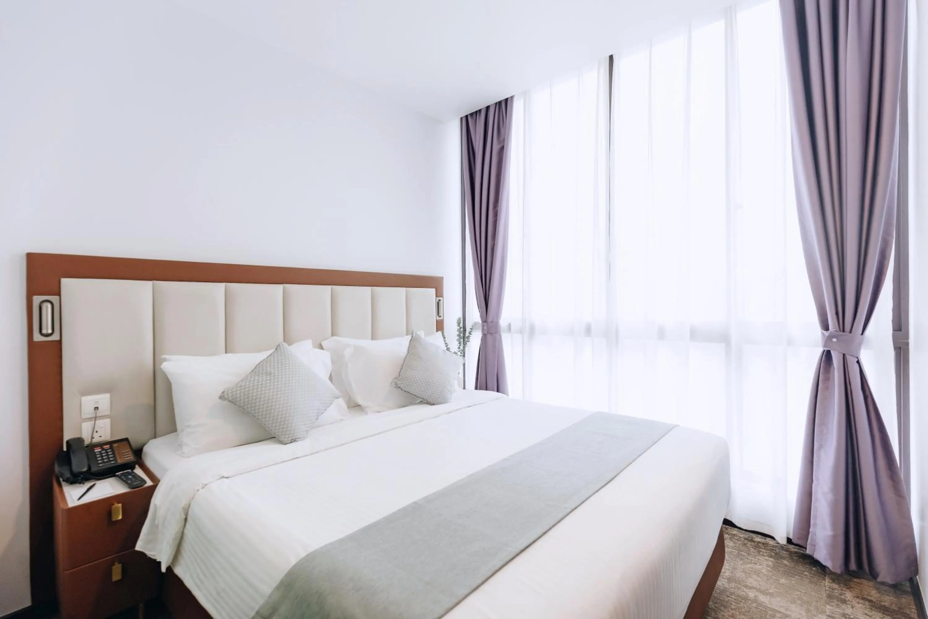 Bed in Santa Grand Hotel East Coast a NuVe Group Collection