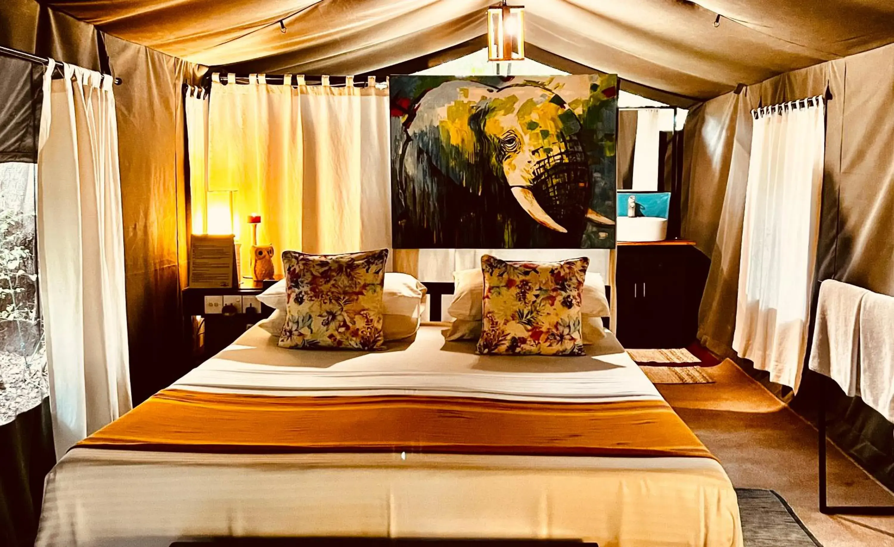 Family Glamping Suite bordering Wilpattu with a Guided Safari in Mahoora Wilpattu - by Eco Team Family Glamping Suite bordering Wilpattu with a Guided Safari in Mahoora Wilpattu - by Eco Team