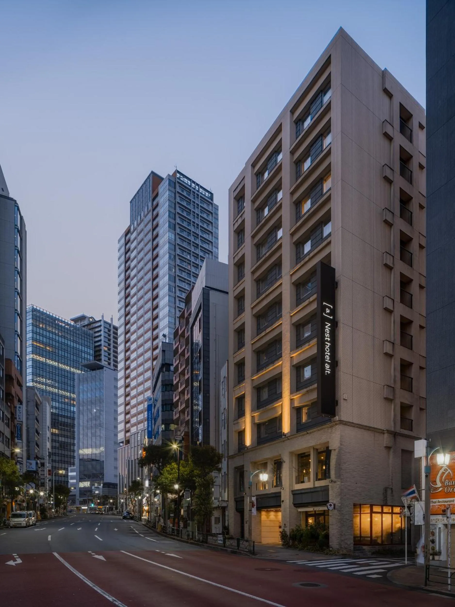 Property building in Nesthotel Alt Meguro Ekimae