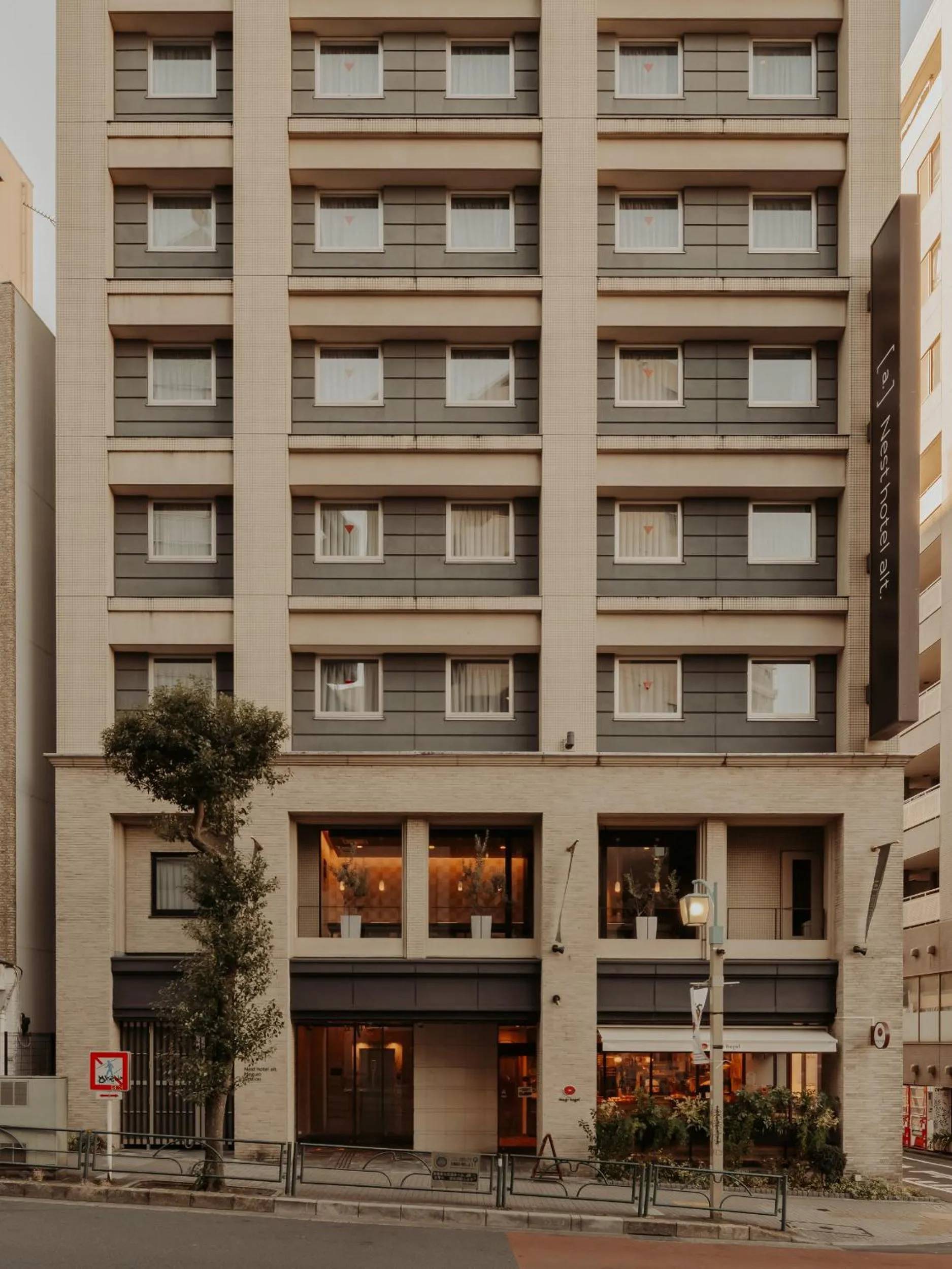 Property building in Nesthotel Alt Meguro Ekimae