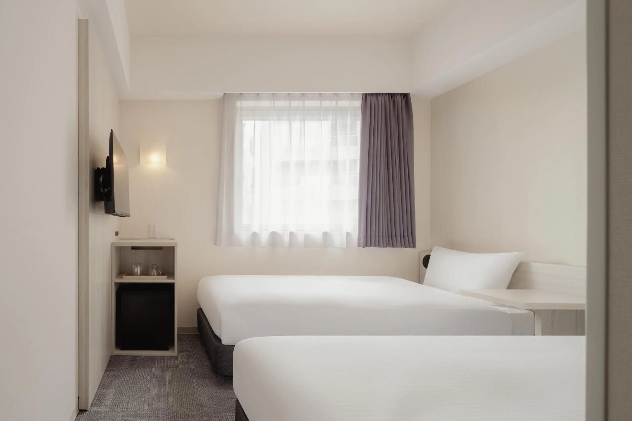 Bed in Nesthotel Alt Meguro Ekimae
