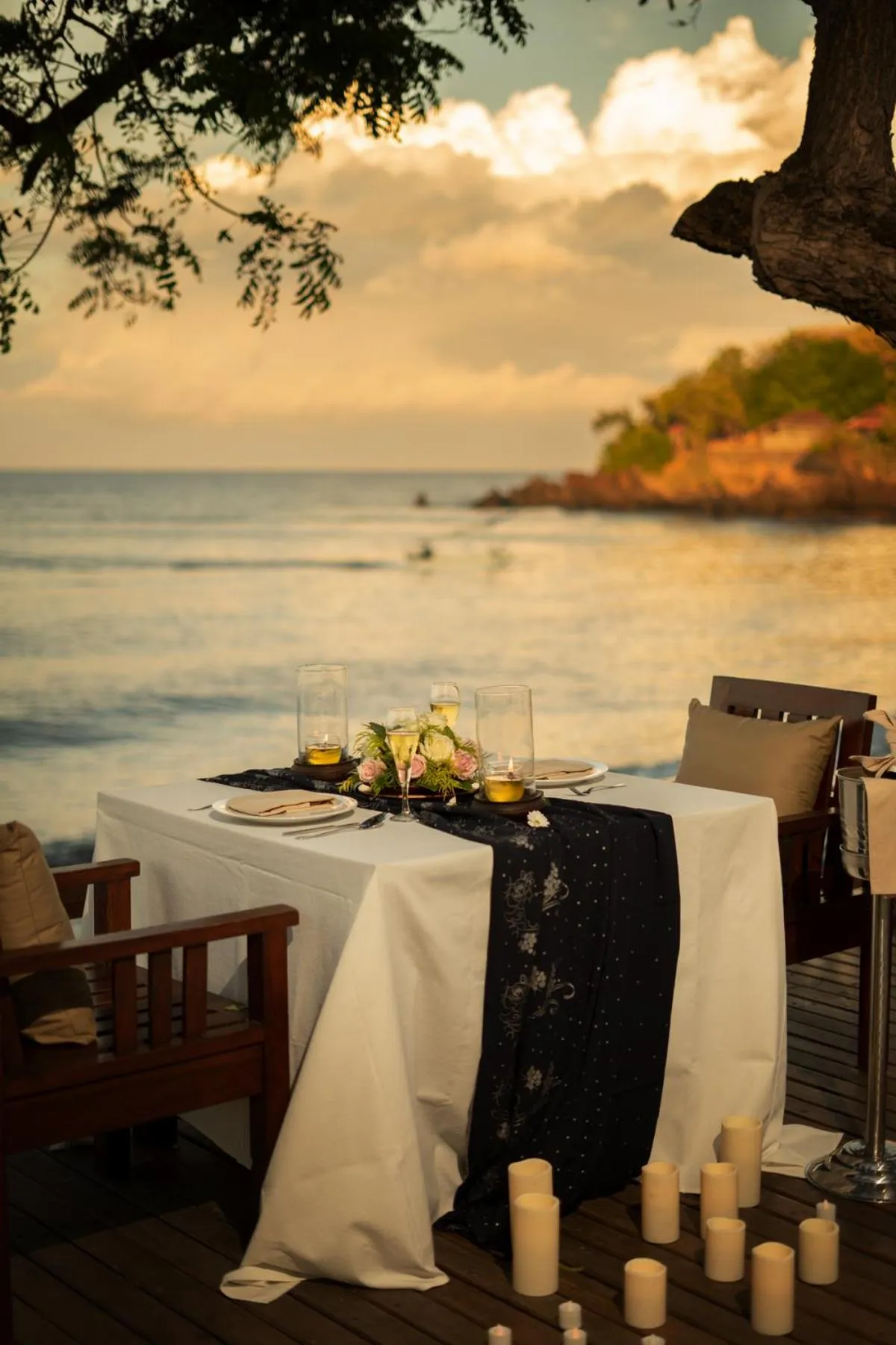 Lunch in Mimpi Resort Tulamben