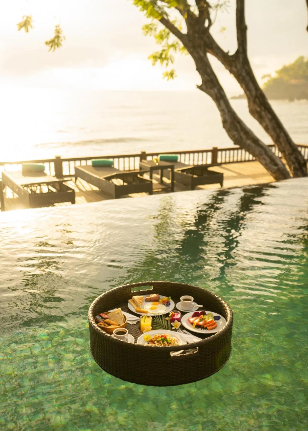 Breakfast in Mimpi Resort Tulamben