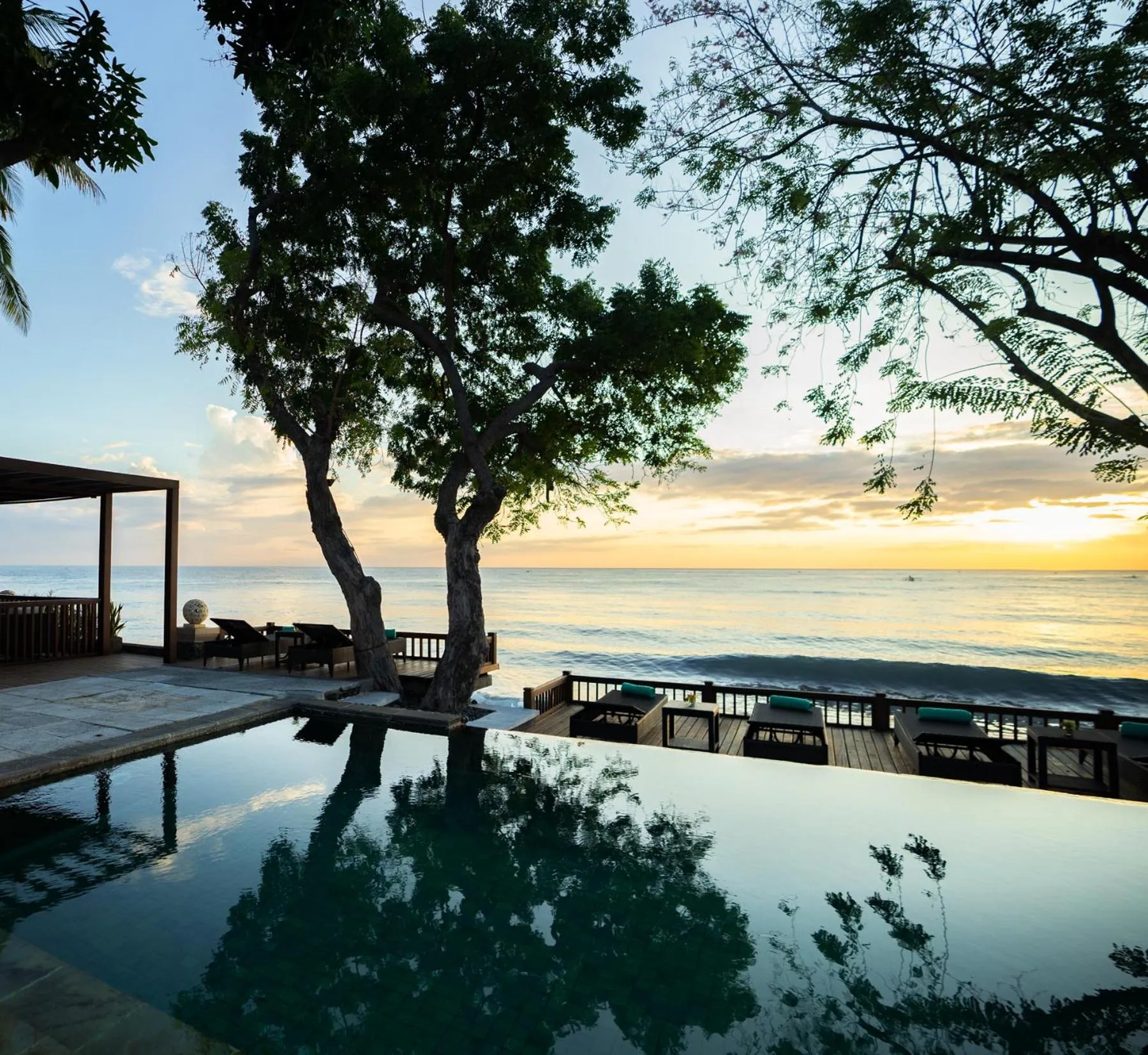Swimming pool in Mimpi Resort Tulamben