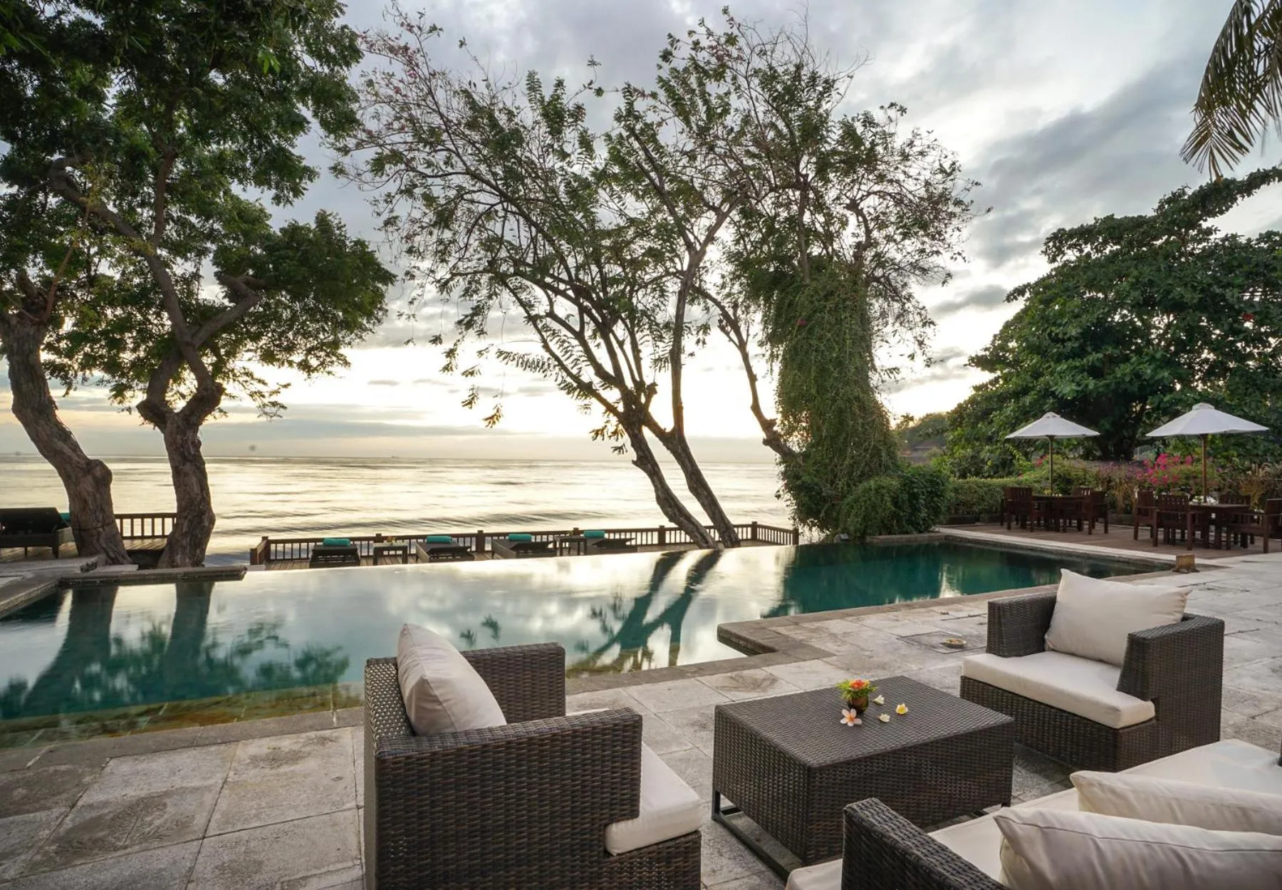 Living room in Mimpi Resort Tulamben