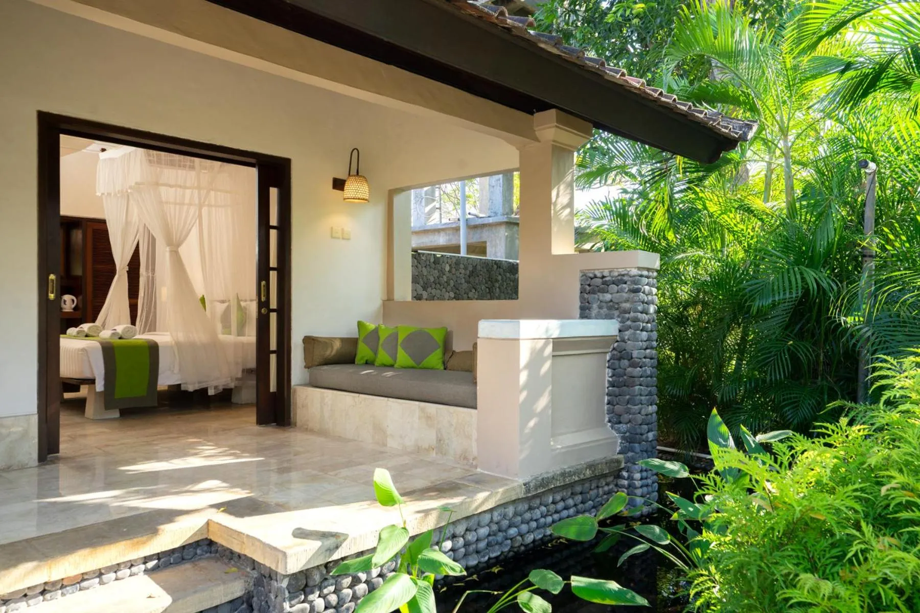 Balcony/Terrace in Mimpi Resort Tulamben