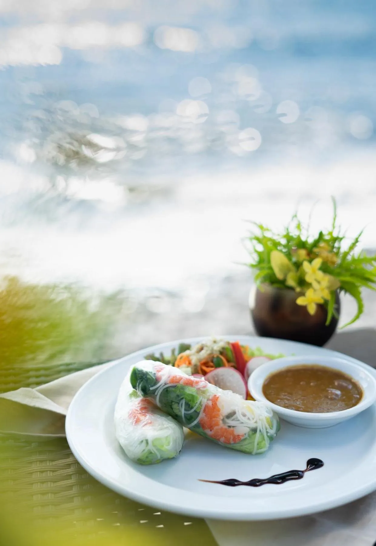 Lunch in Mimpi Resort Tulamben