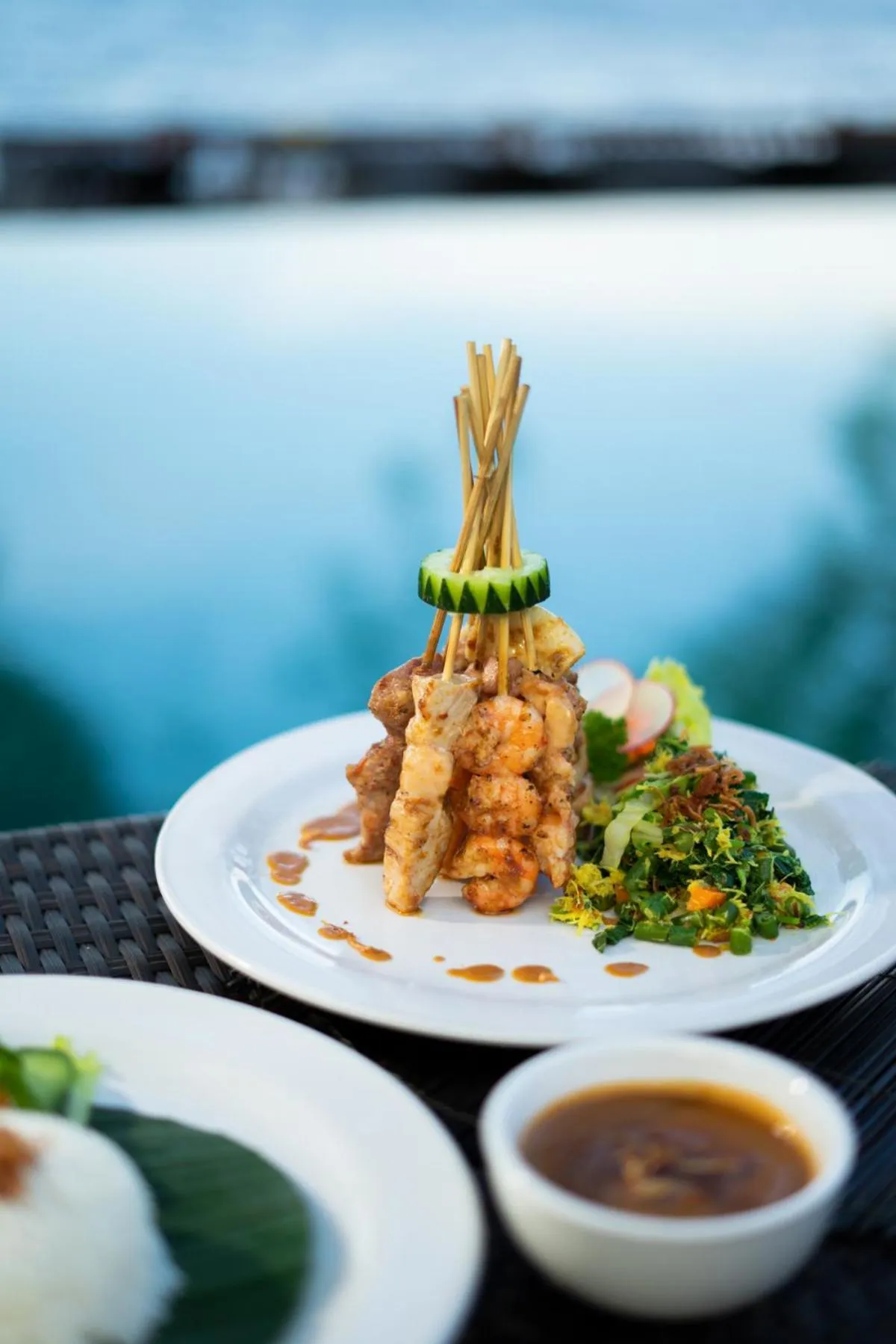 Lunch in Mimpi Resort Tulamben