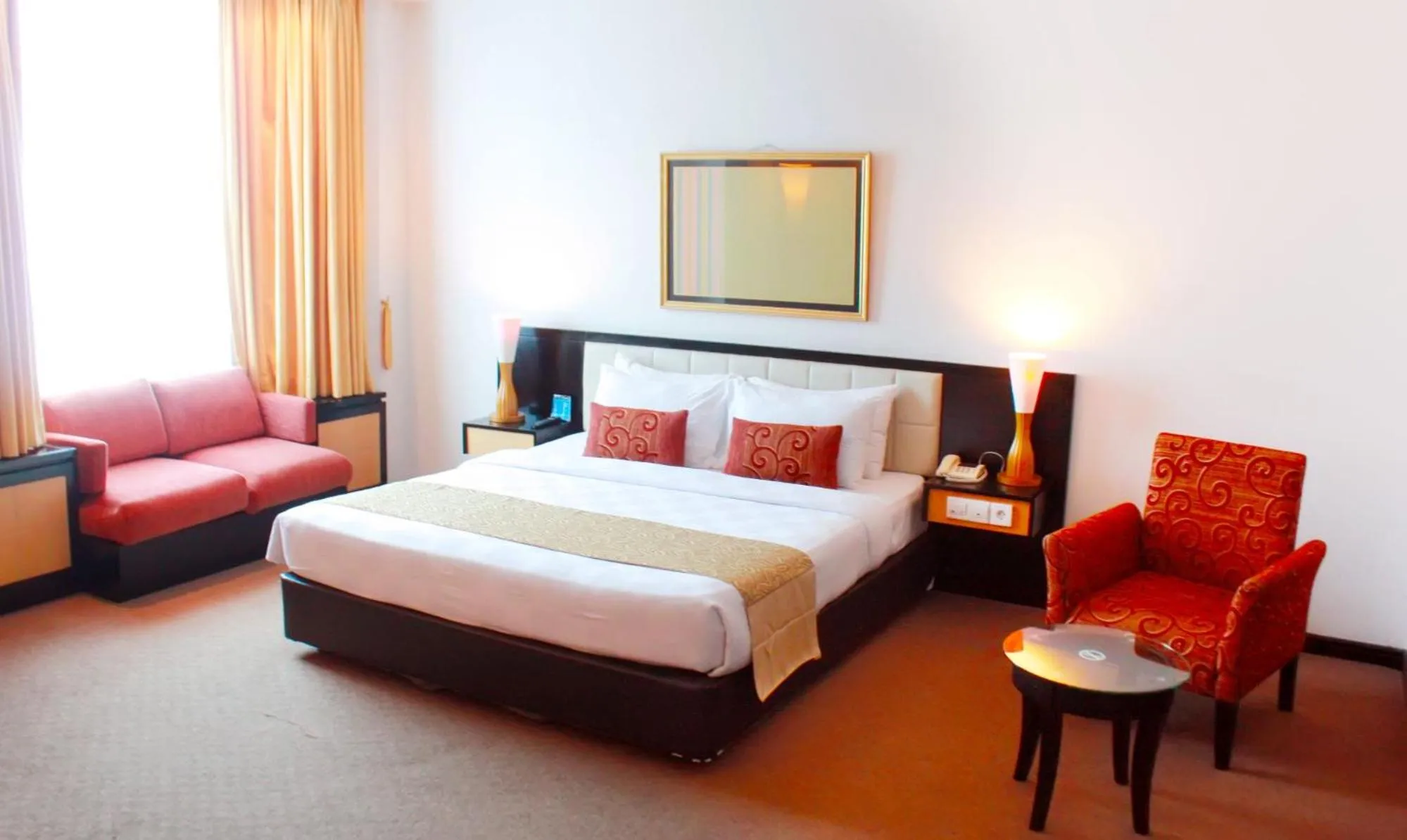 Bedroom, Bed in Grand Jatra Hotel Pekanbaru