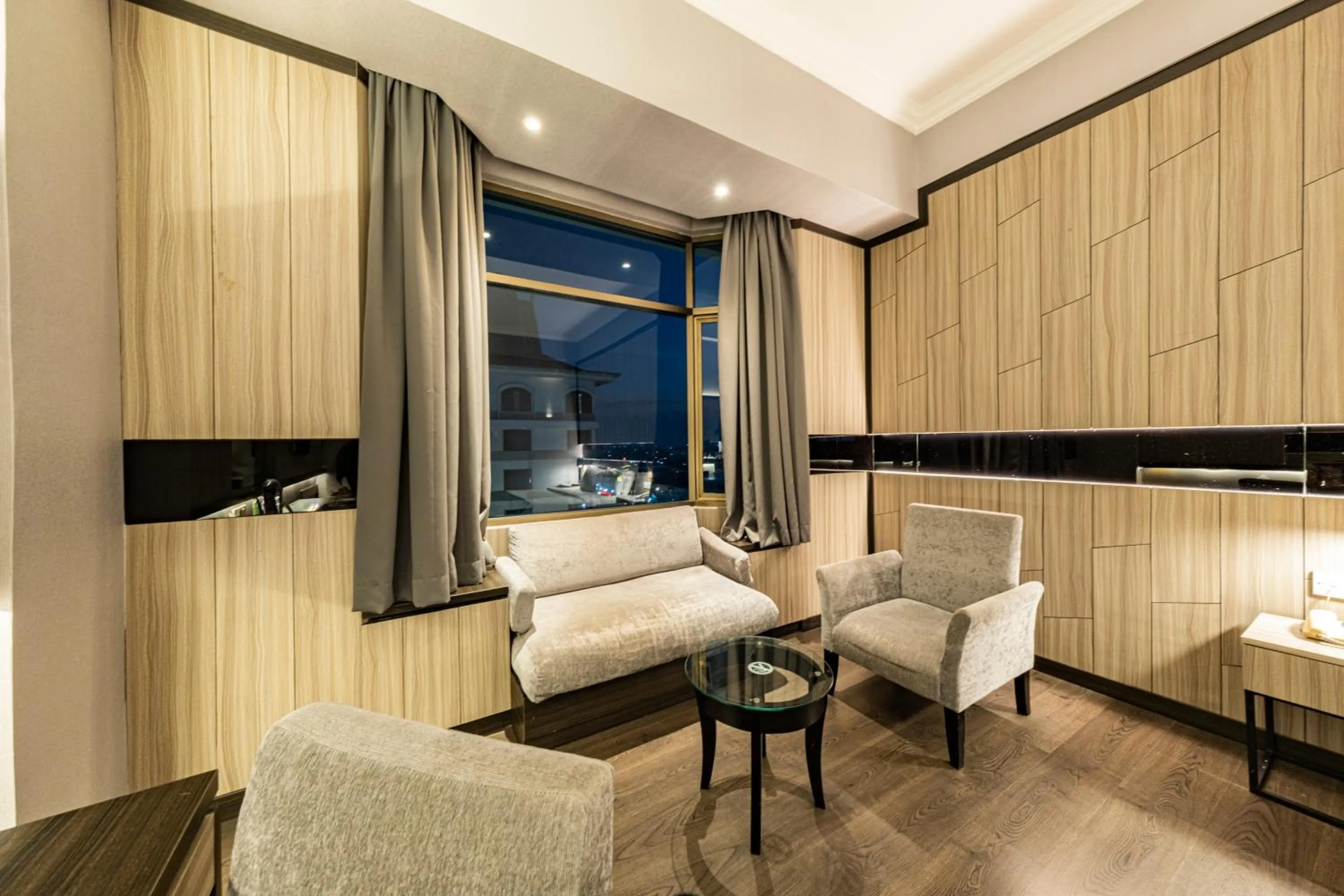 Seating area in Grand Jatra Hotel Pekanbaru