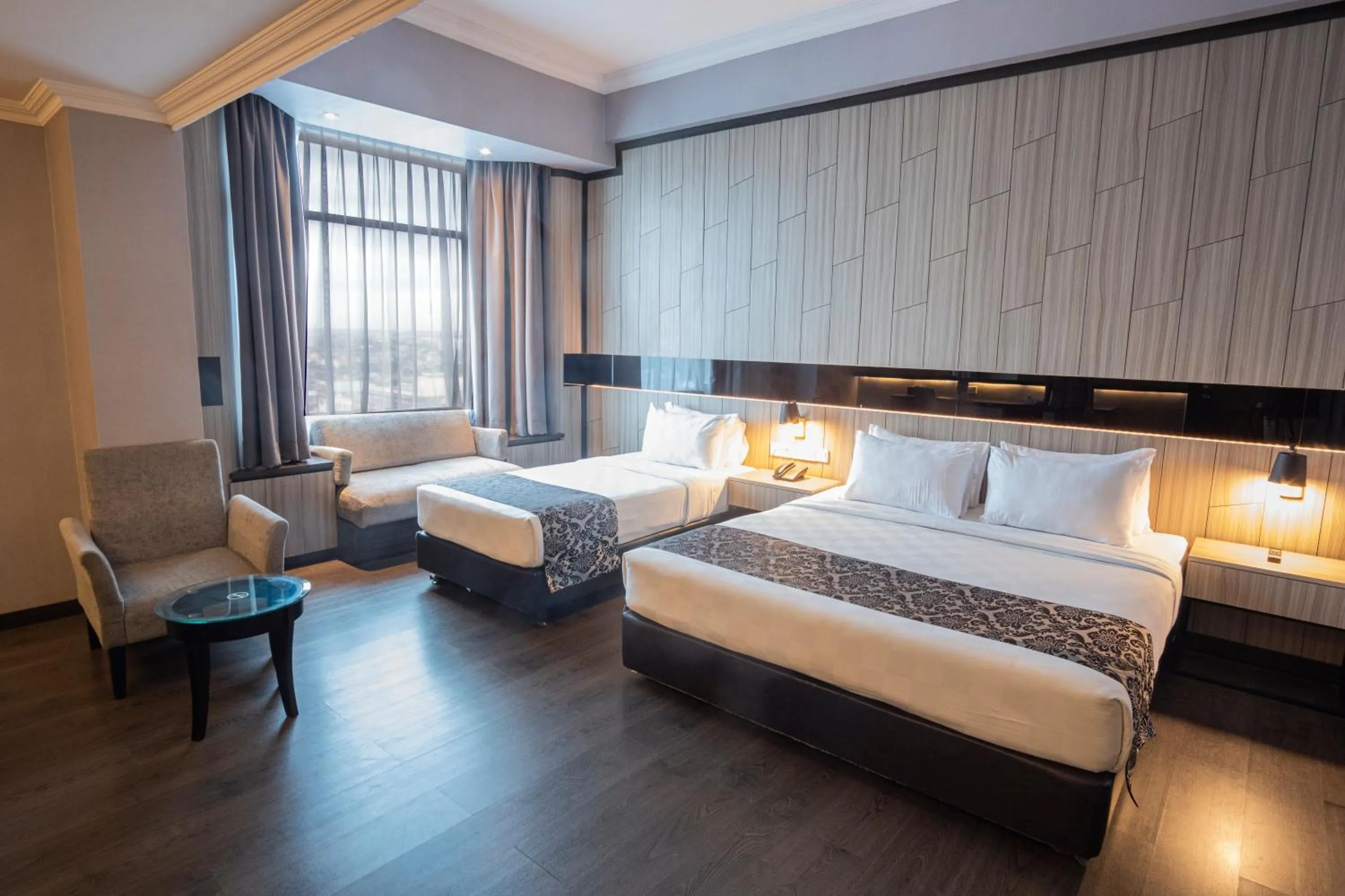 Bedroom, Bed in Grand Jatra Hotel Pekanbaru