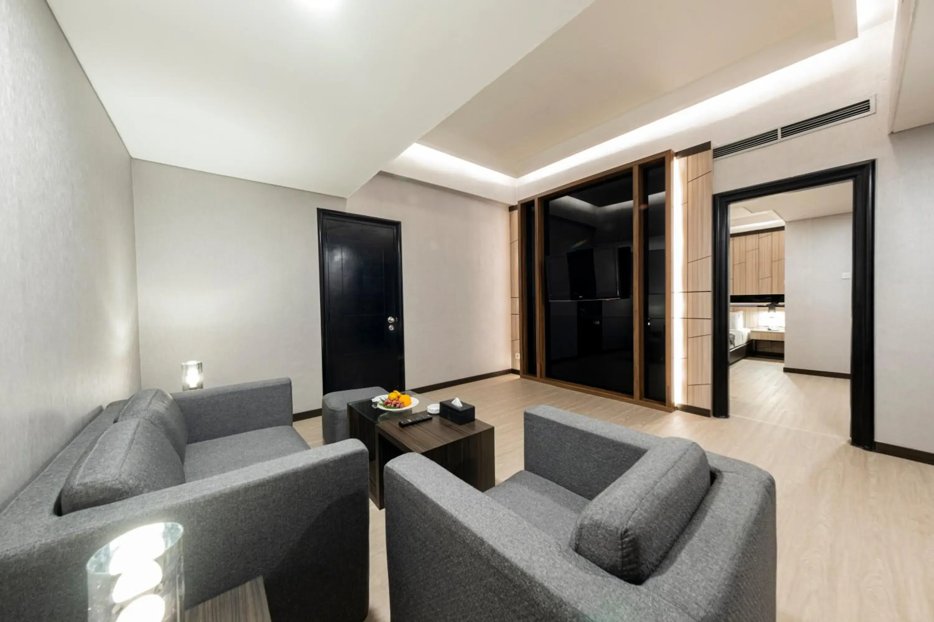 Living room in Grand Jatra Hotel Pekanbaru Living room in Grand Jatra Hotel Pekanbaru