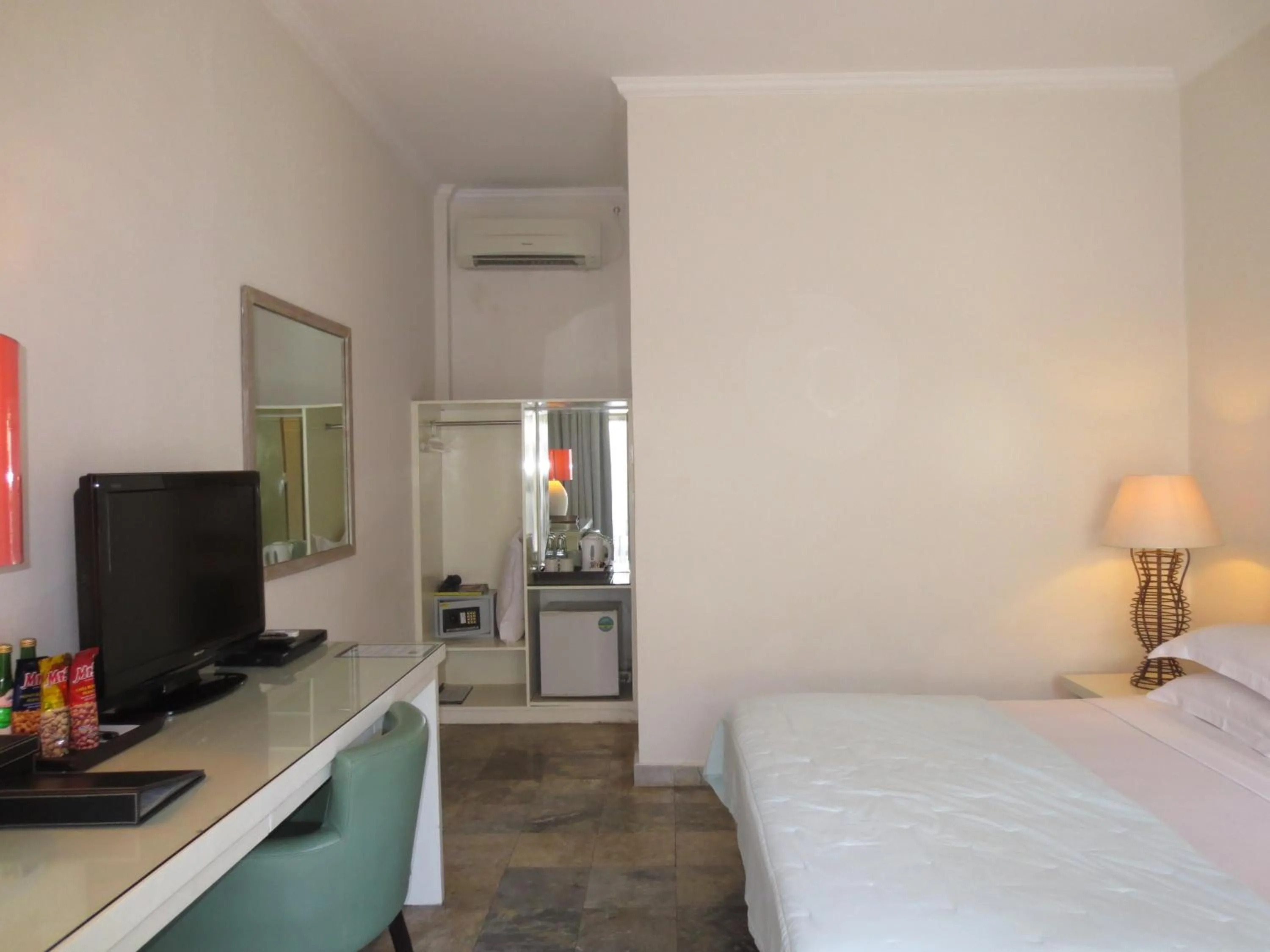 Decorative detail, Bed in Bali Court Hotel & Apartment