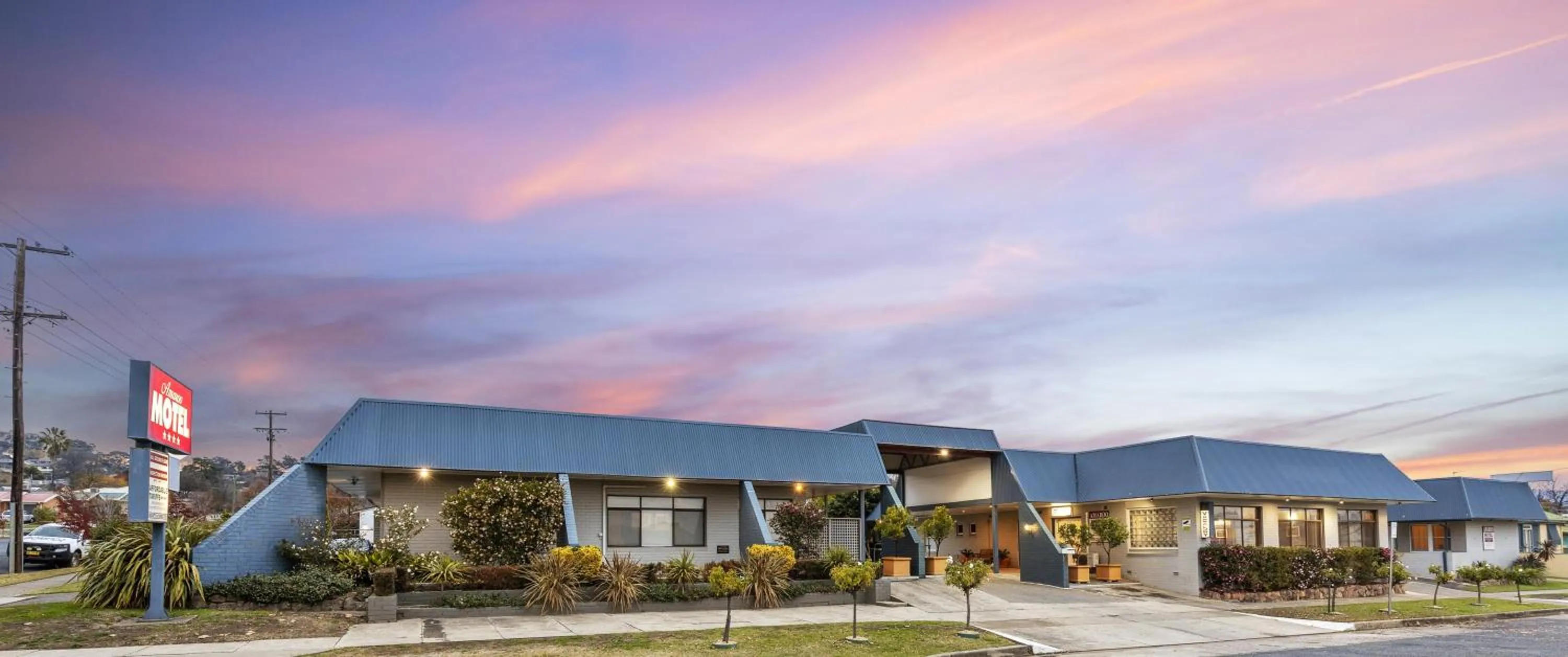 Property building in Amaroo Motel