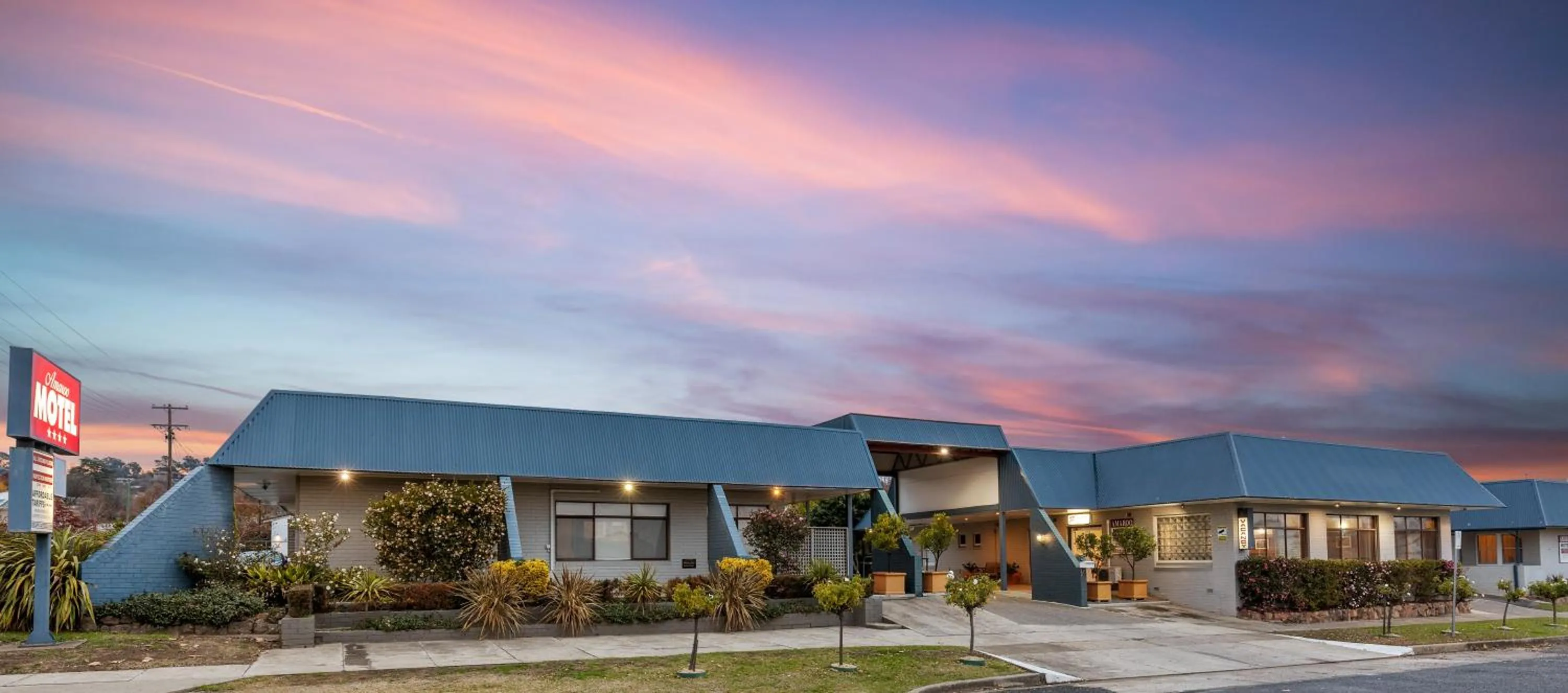 Property building in Amaroo Motel
