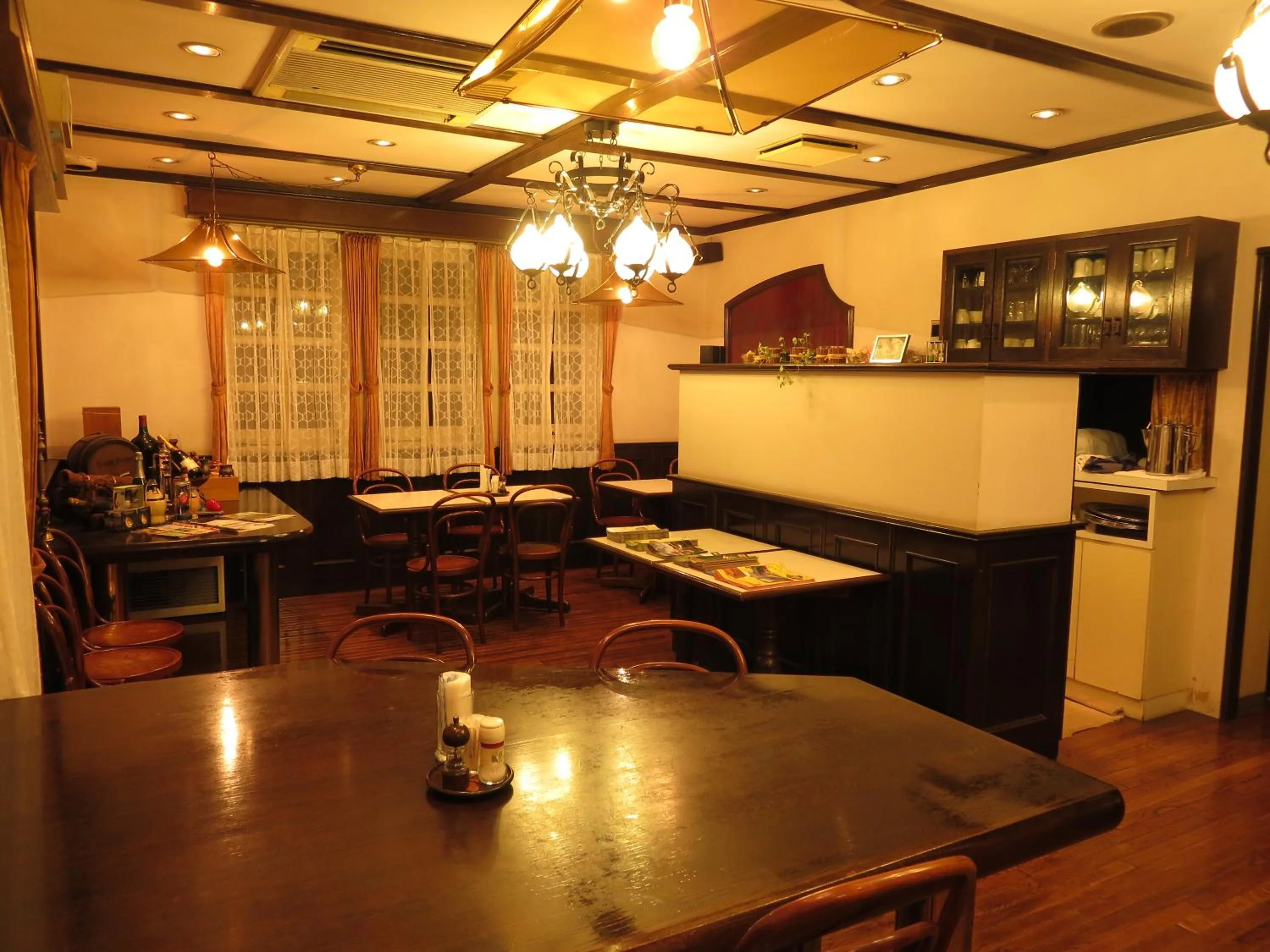 Dining area in Nikko Pension L'escale