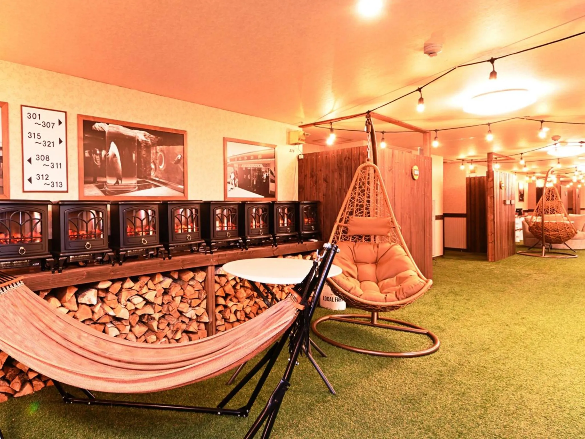 Communal lounge/ TV room in A-GATE HOTEL 旭川 -Asahikawa-