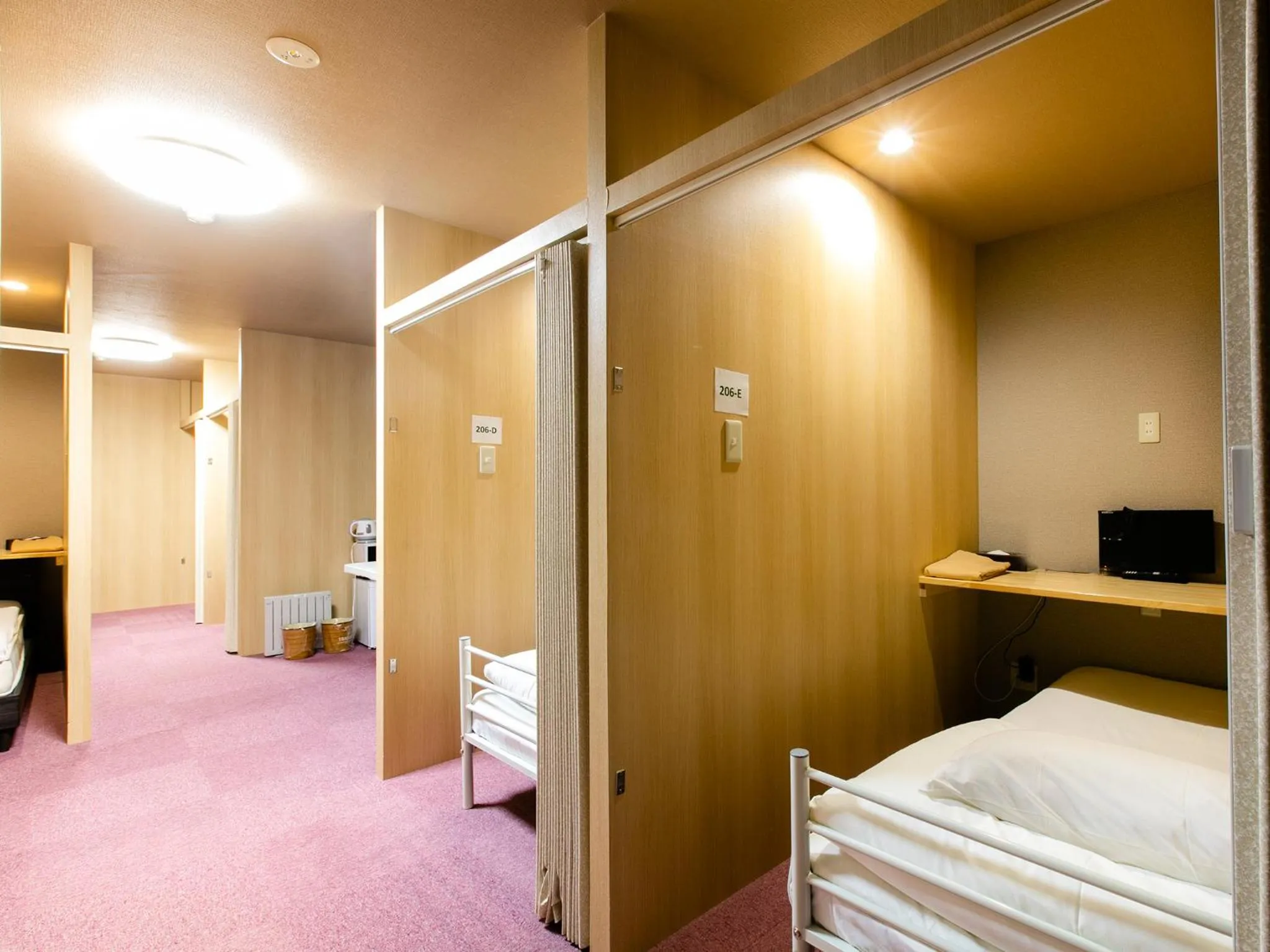 Bed in A-GATE HOTEL 旭川 -Asahikawa-