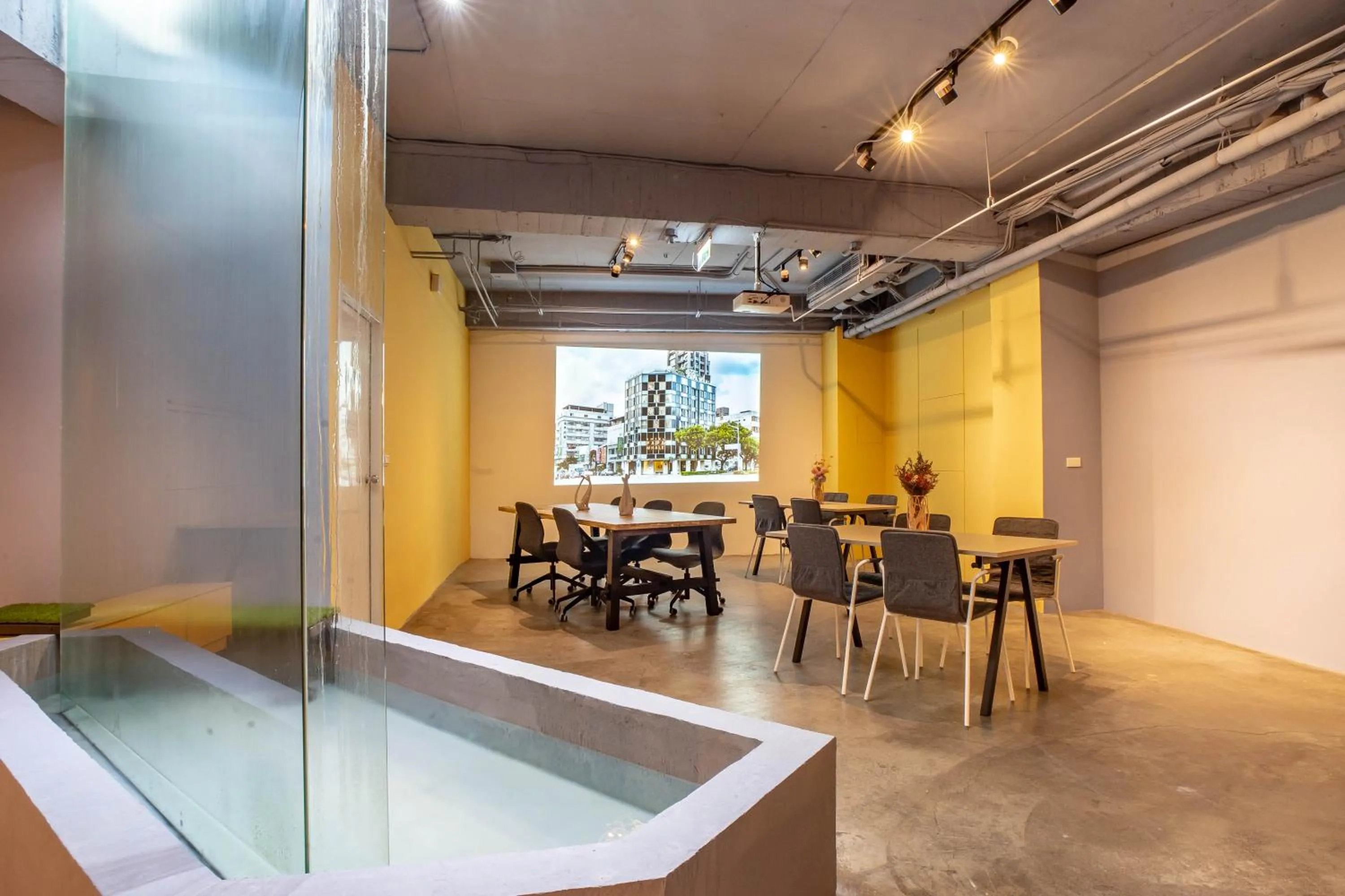 Living room in Hotel Papa Whale-Kaohsiung Formosa Boulevard
