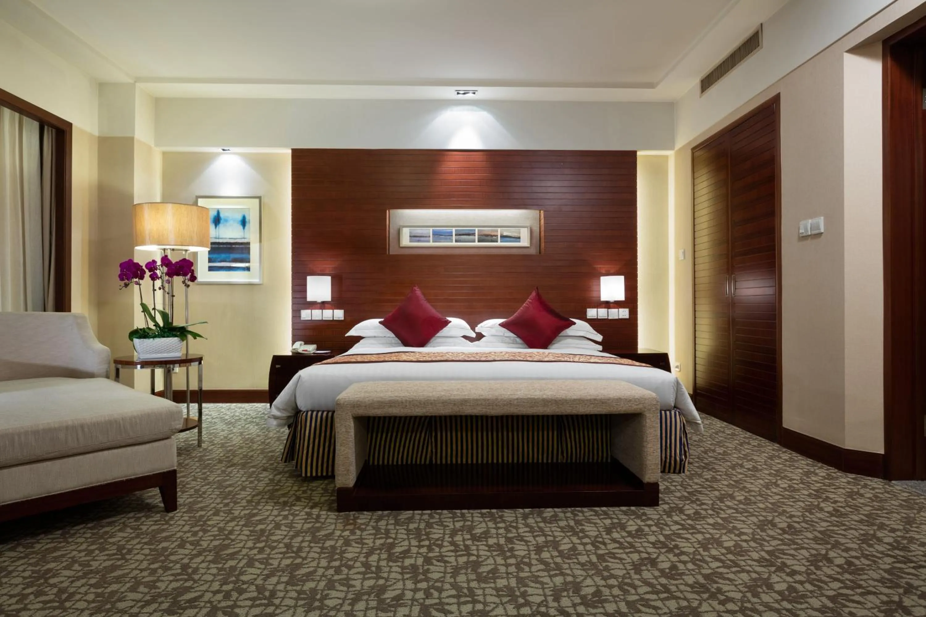 Photo of the whole room, Bed in Ramada Beijing North