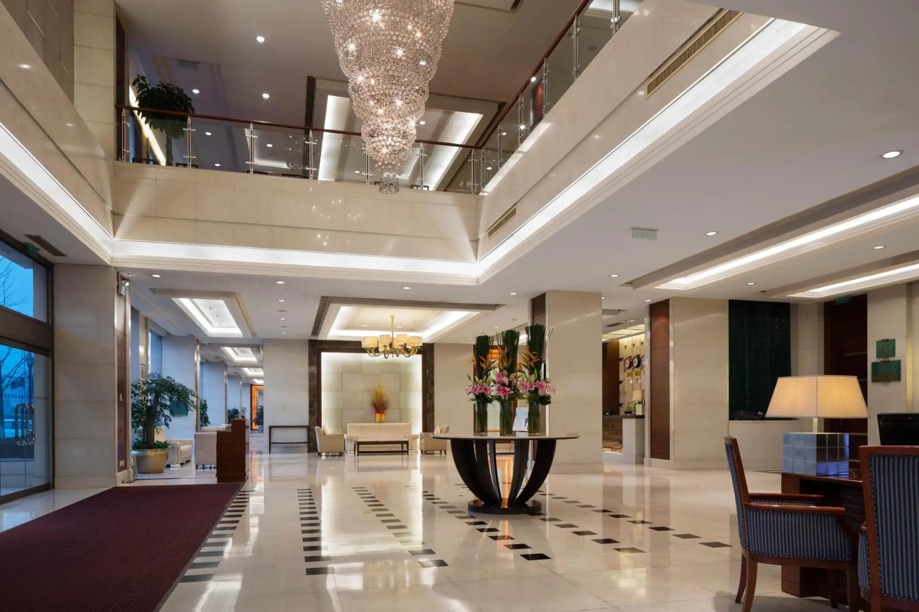 Lobby or reception in Ramada Beijing North Lobby or reception in Ramada Beijing North