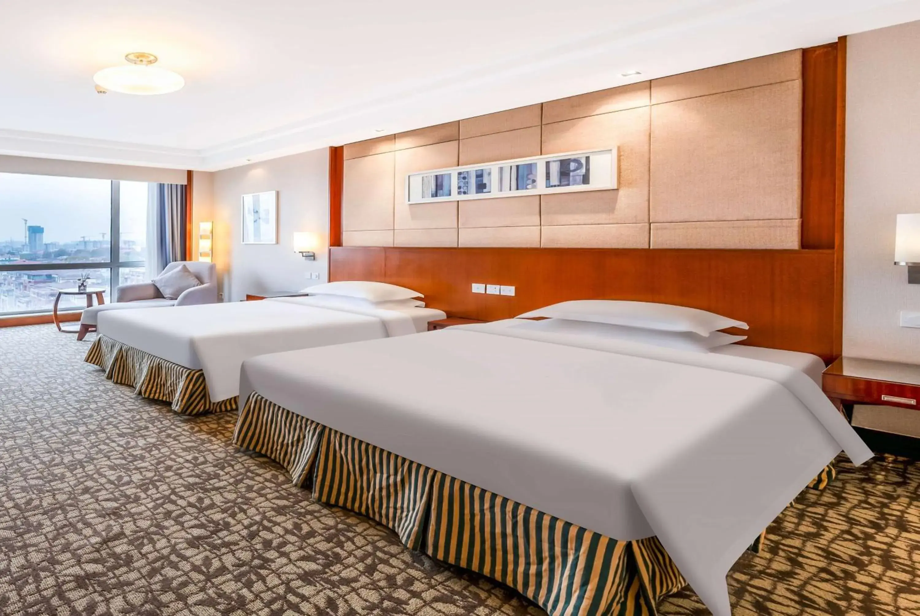 Photo of the whole room, Bed in Ramada Beijing North Photo of the whole room, Bed in Ramada Beijing North