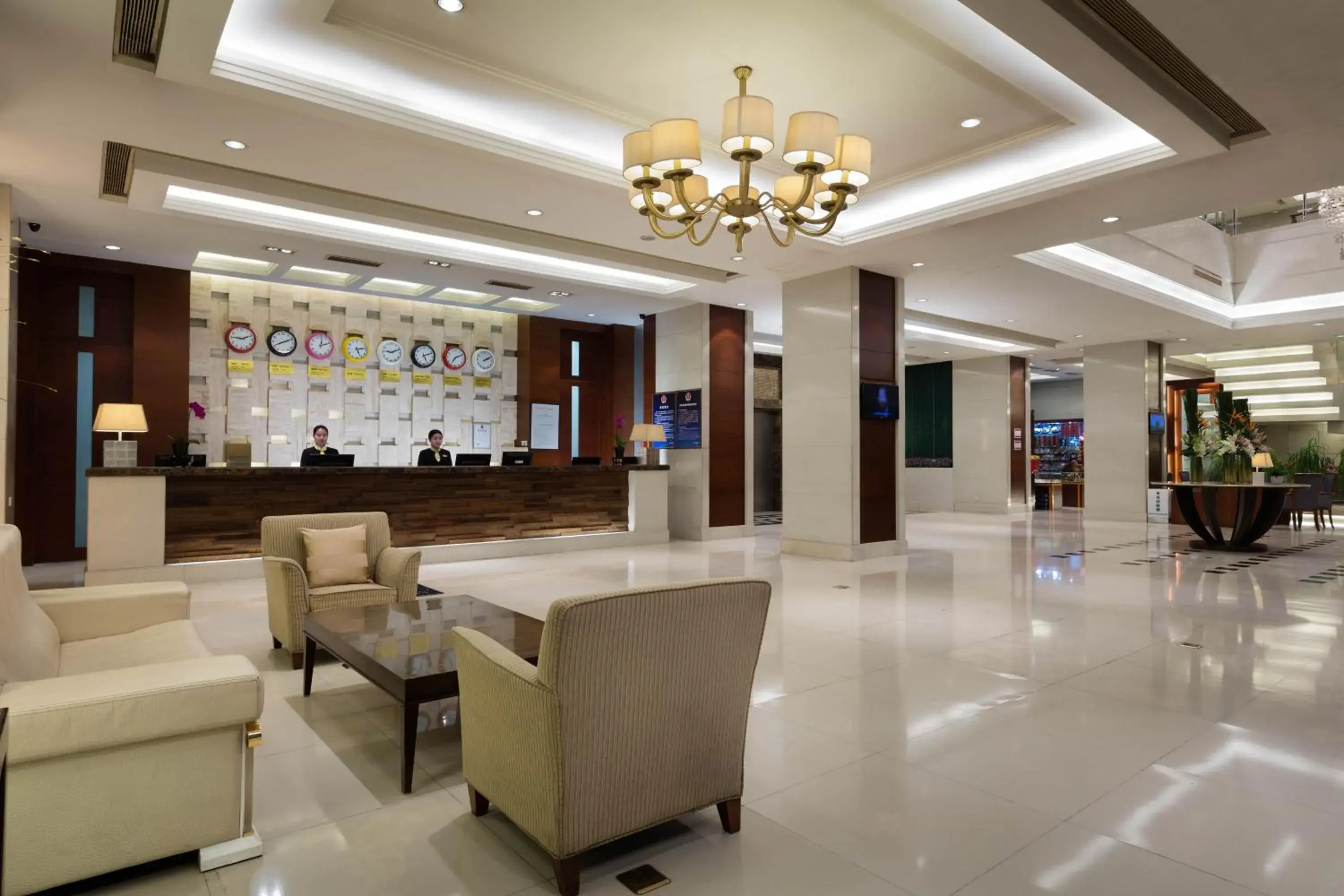 Lobby or reception in Ramada Beijing North Lobby or reception in Ramada Beijing North