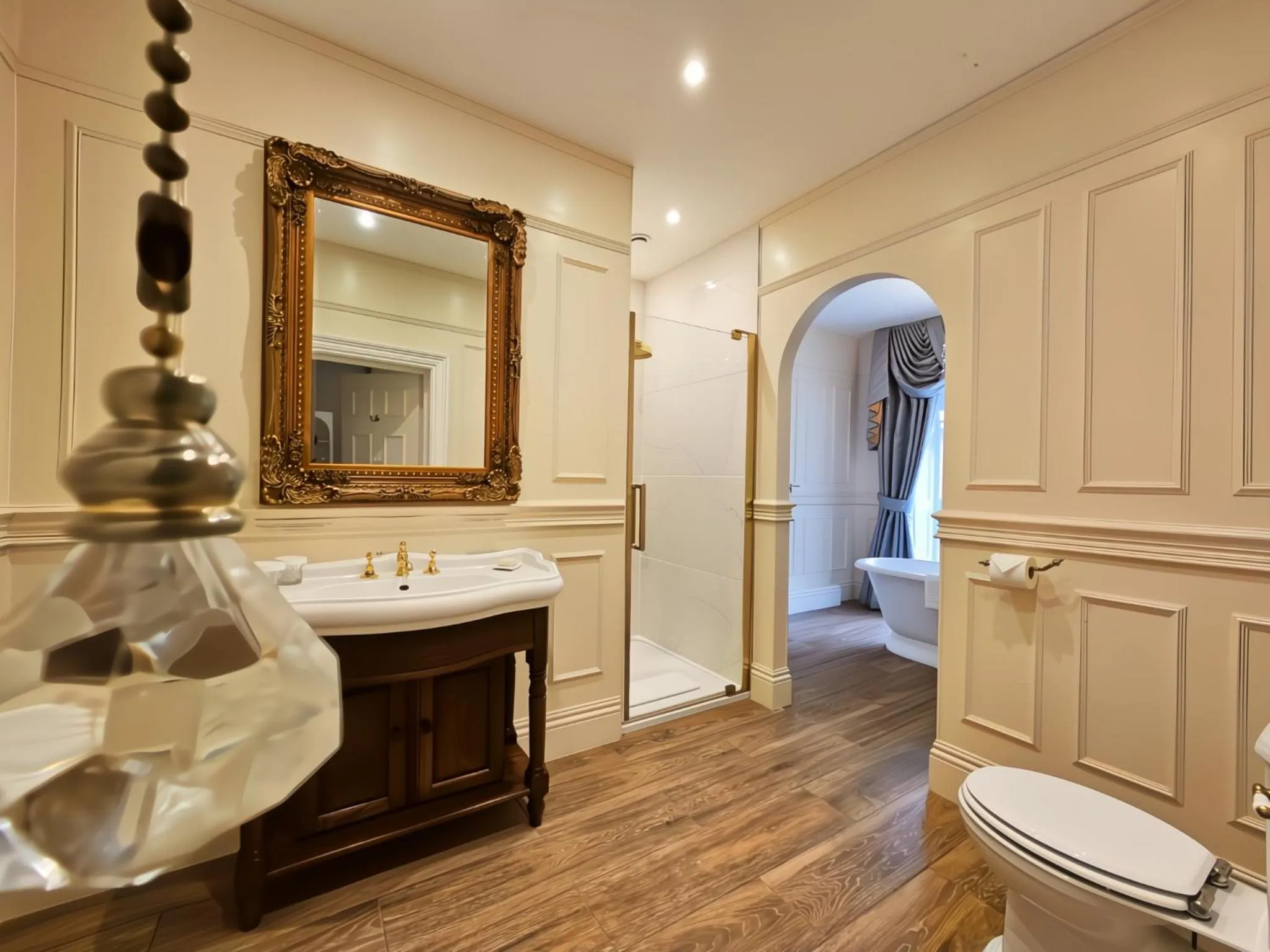 Bathroom in Plas Dinas Country House