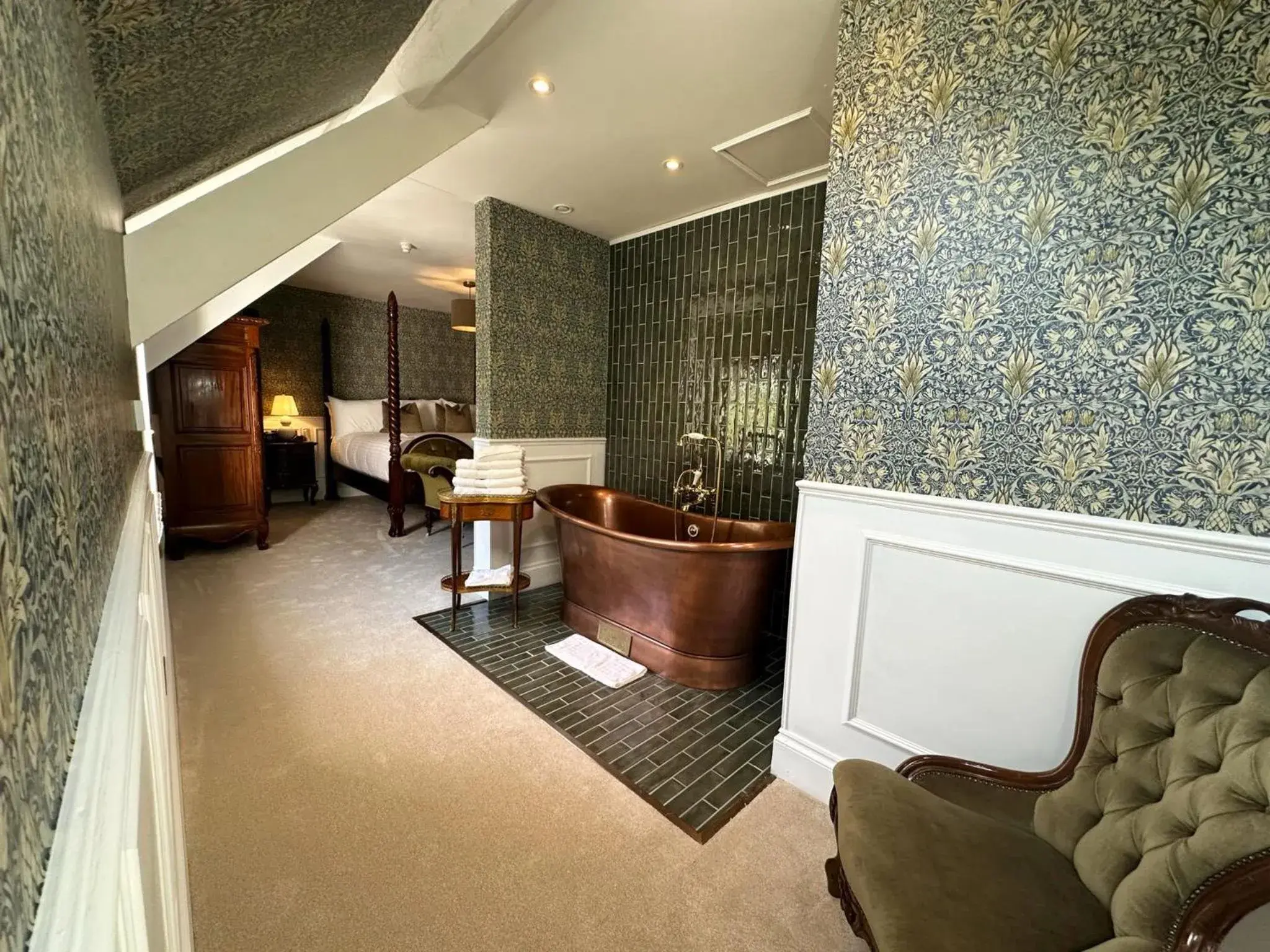 Bedroom in Plas Dinas Country House Bedroom in Plas Dinas Country House