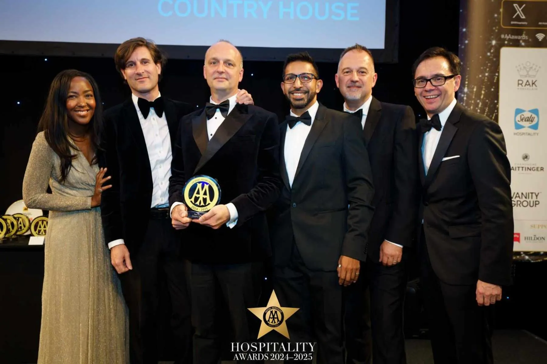 People in Plas Dinas Country House