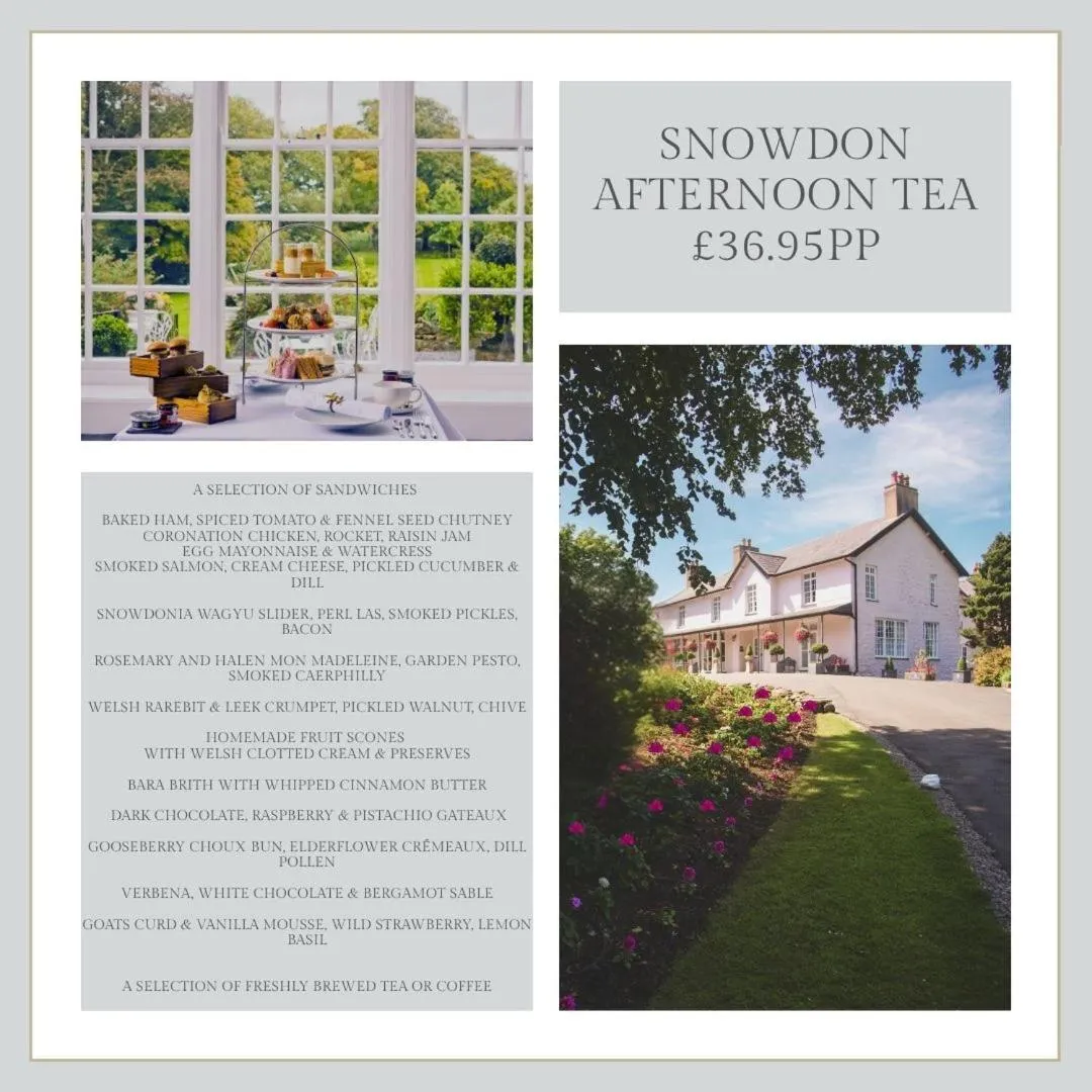 Restaurant/places to eat in Plas Dinas Country House