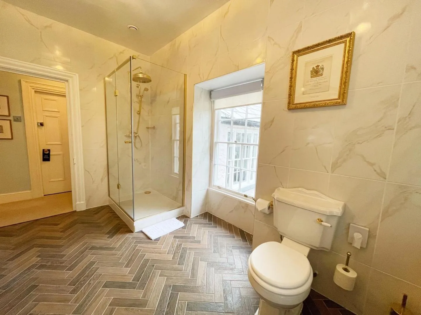 Bathroom in Plas Dinas Country House
