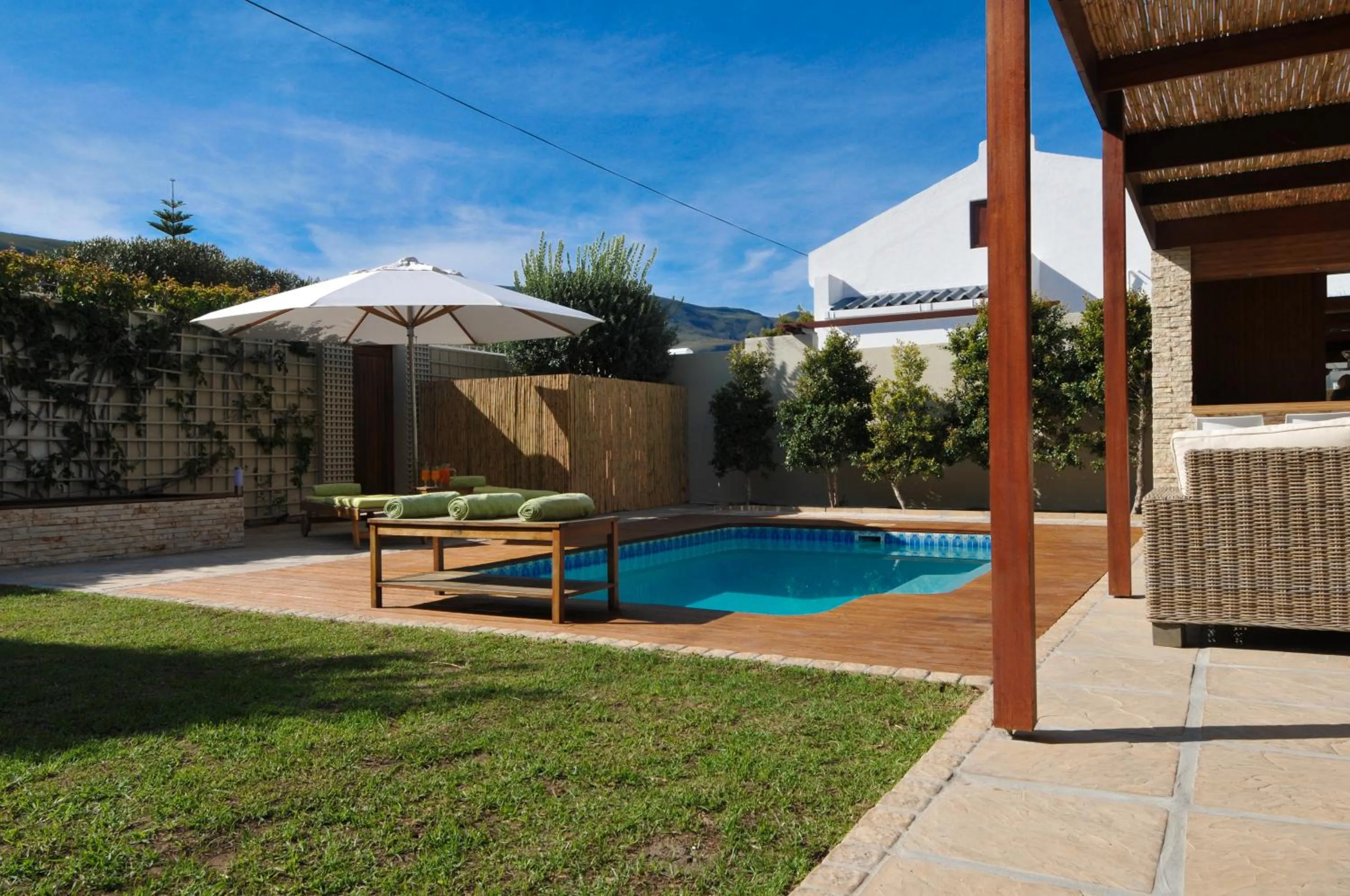 Garden in Bamboo Guest House