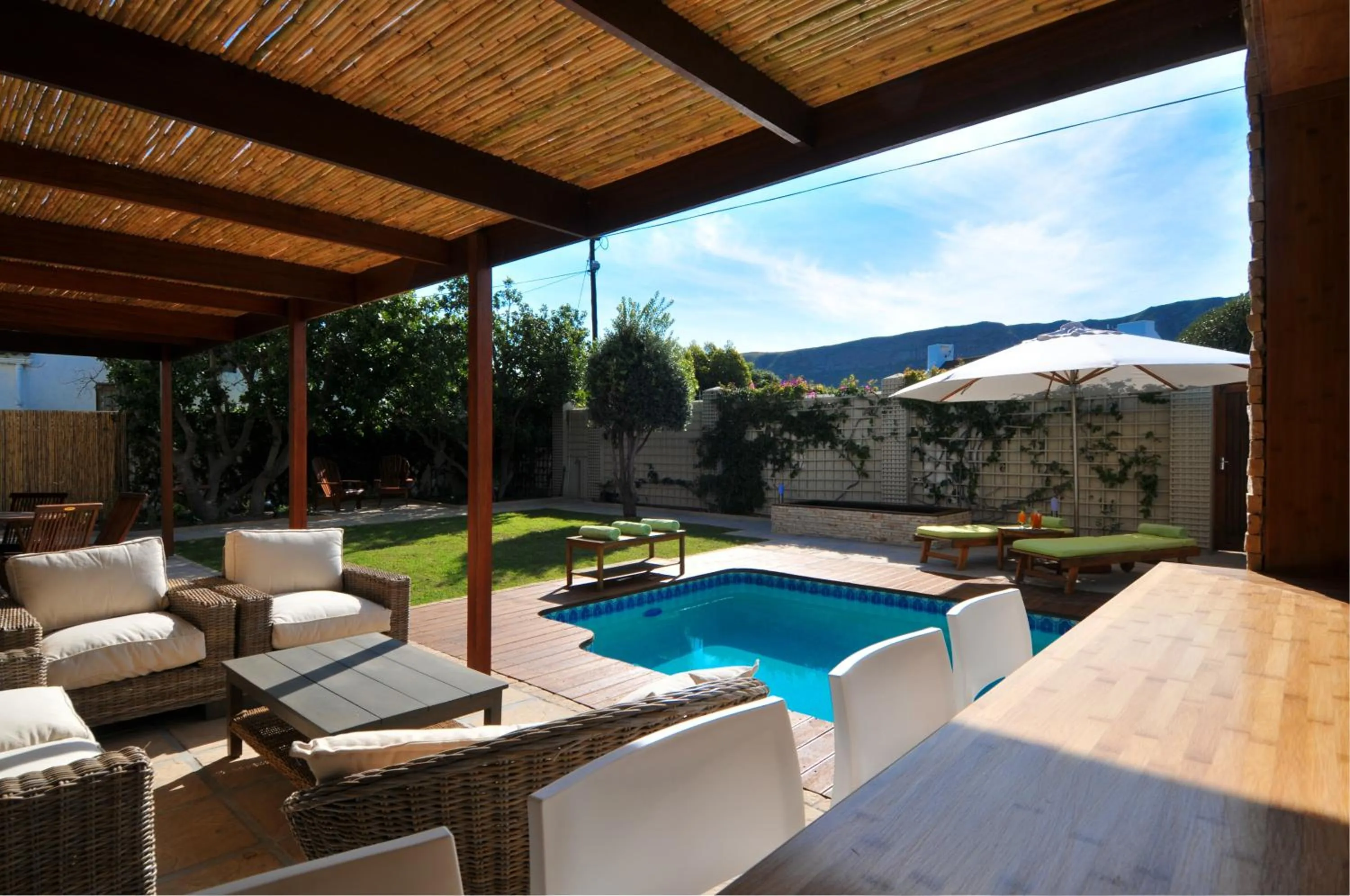 Garden in Bamboo Guest House