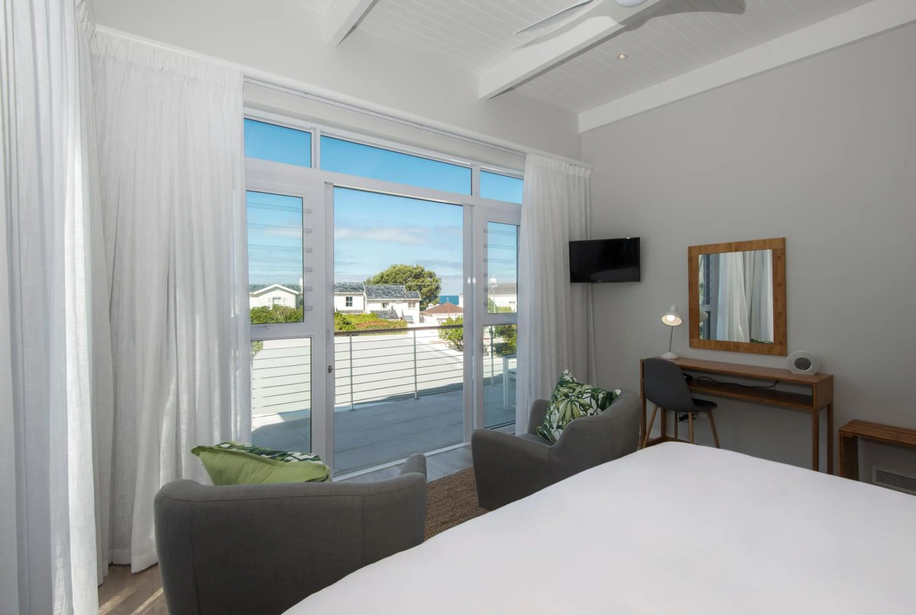 Bed in Bamboo Guest House