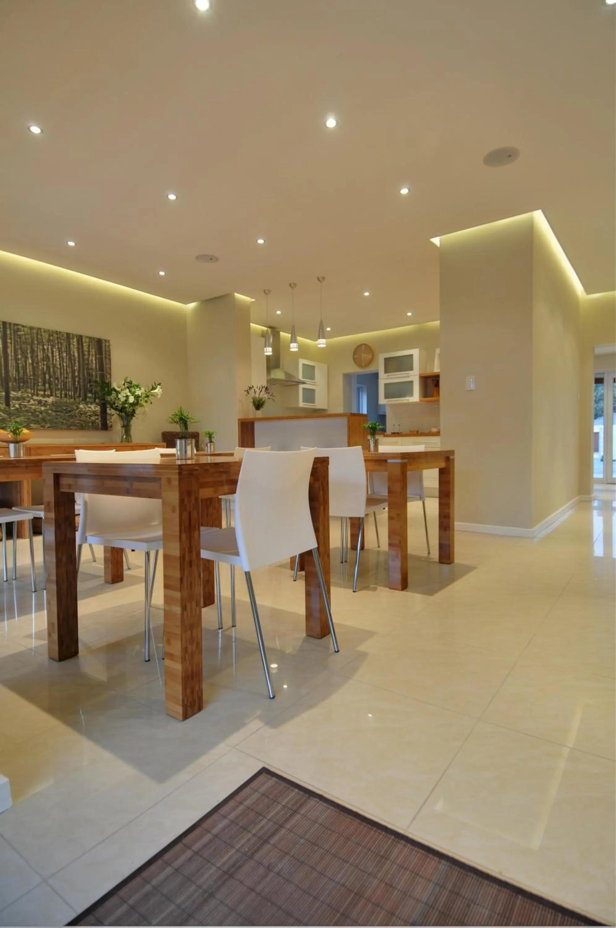 Dining area in Bamboo Guest House