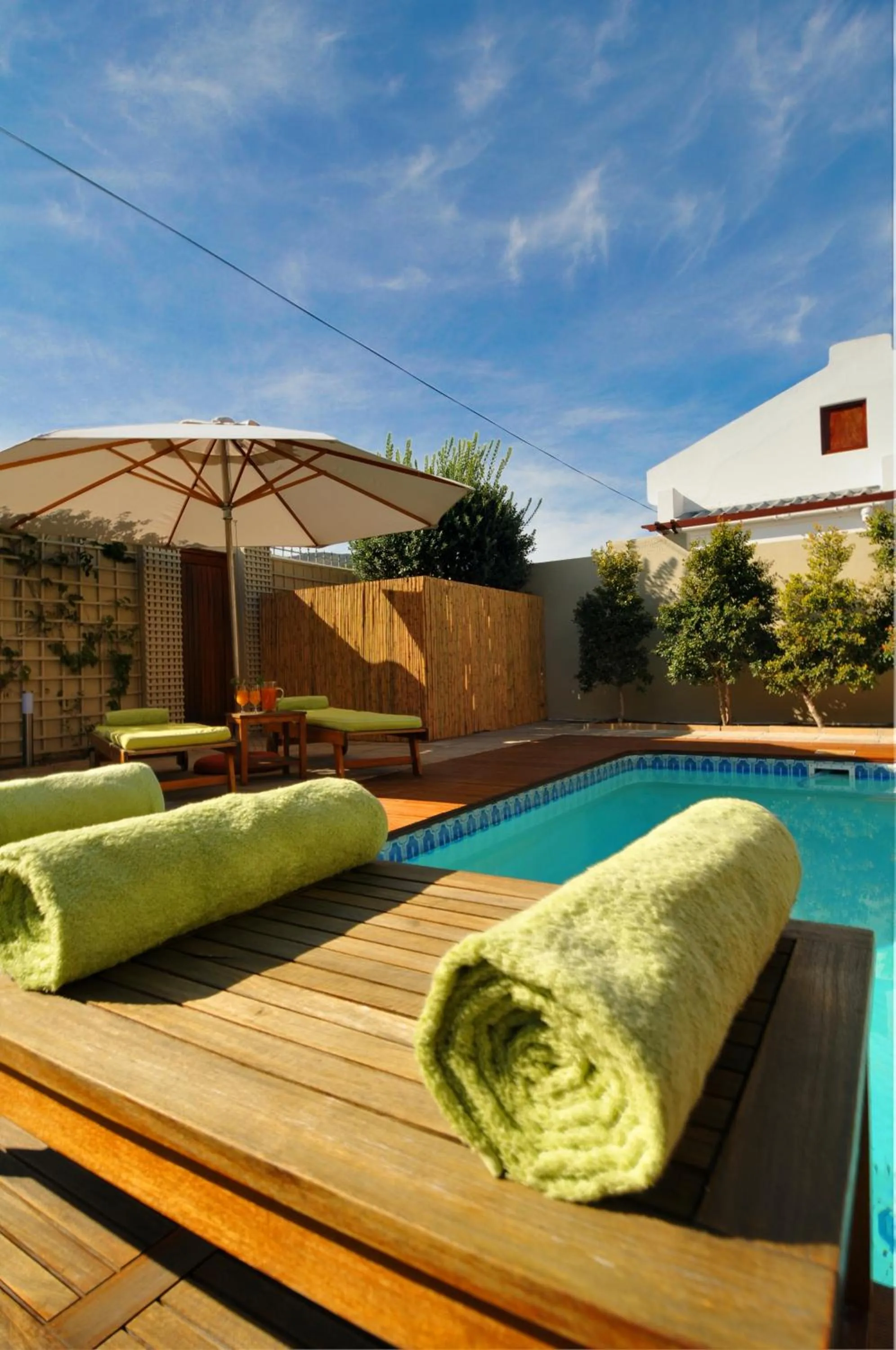 Garden in Bamboo Guest House