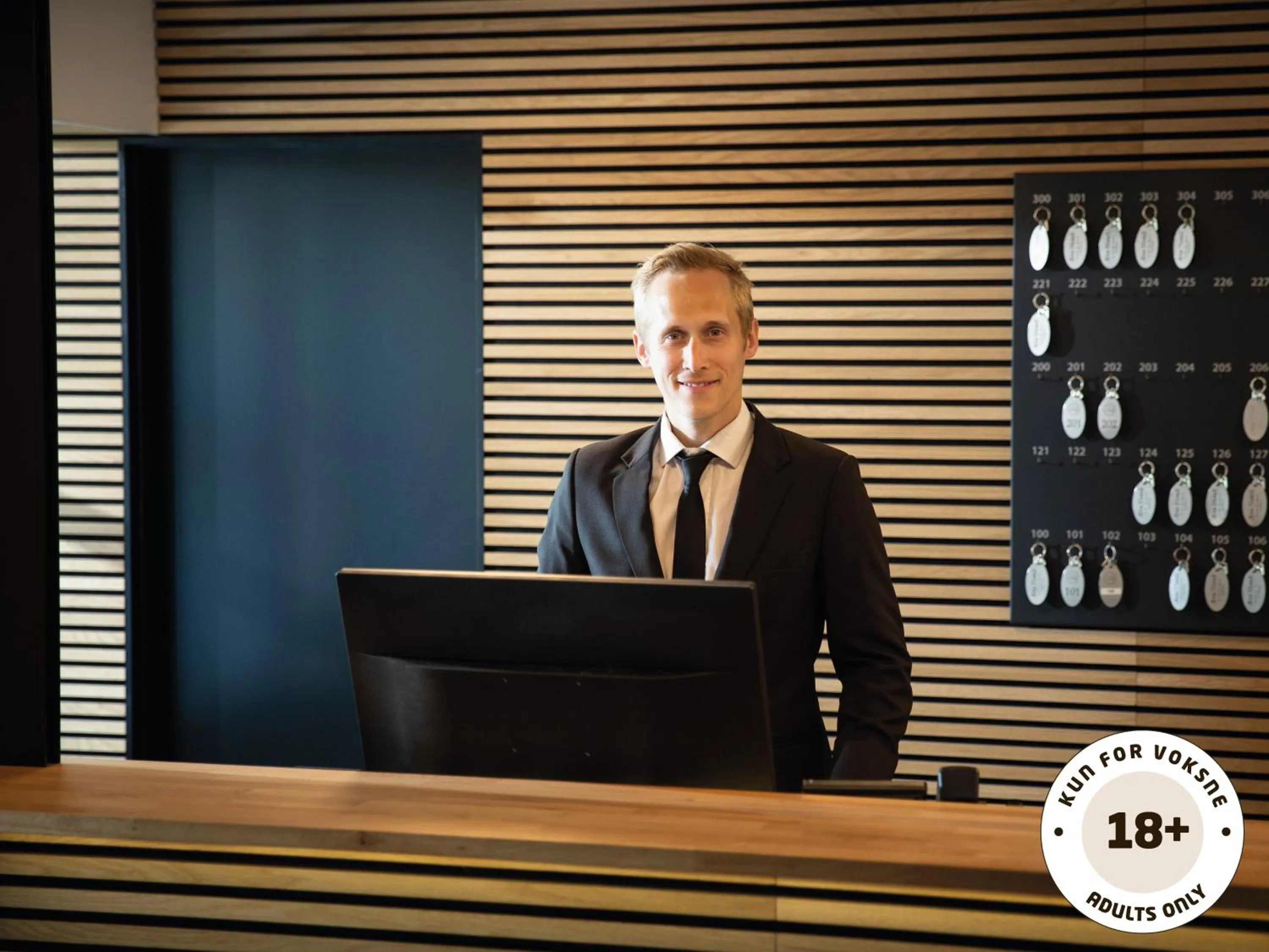 Lobby or reception in Ærø Hotel - Adults only