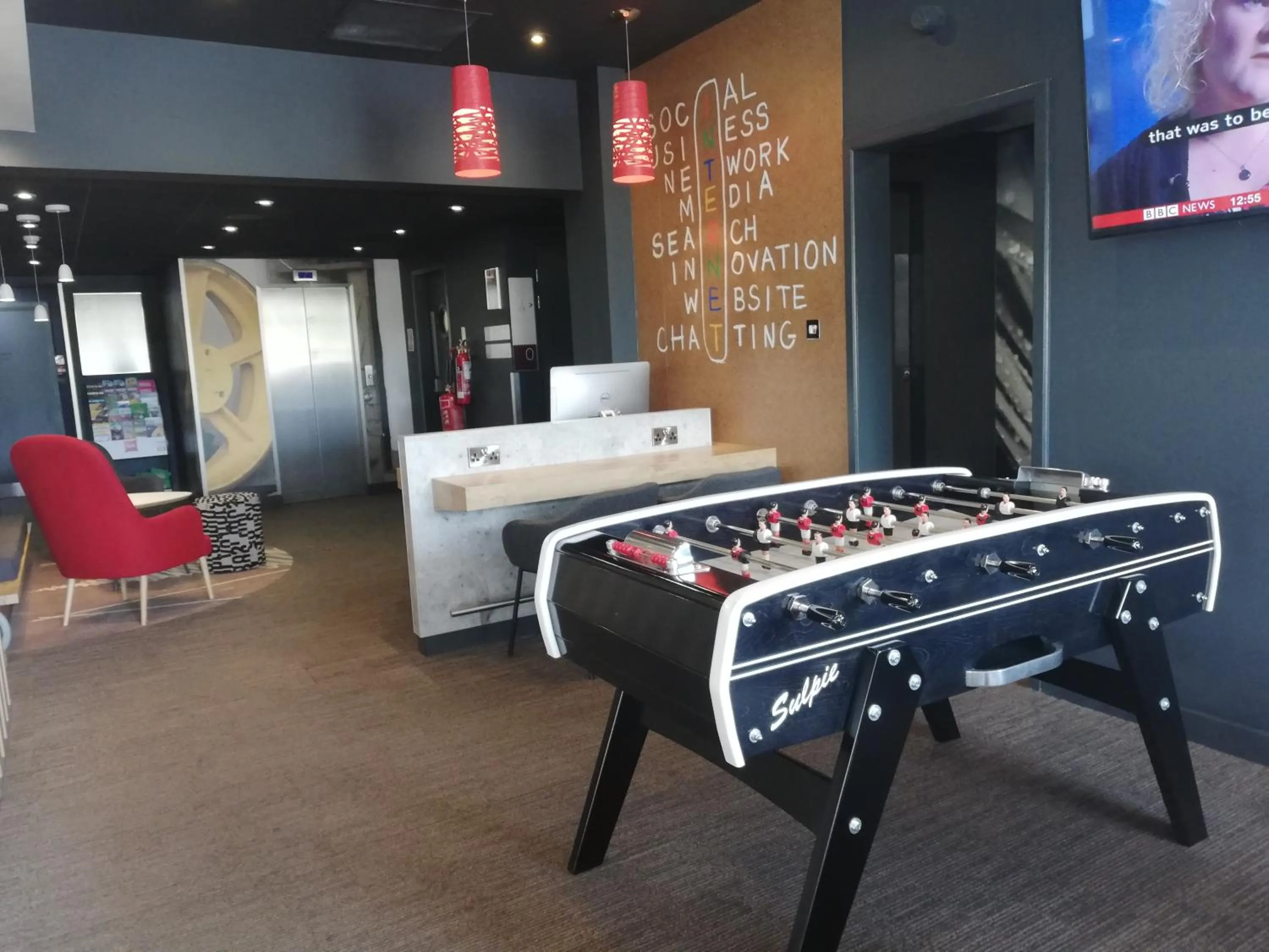 Entertainment in ibis Birmingham Bordesley