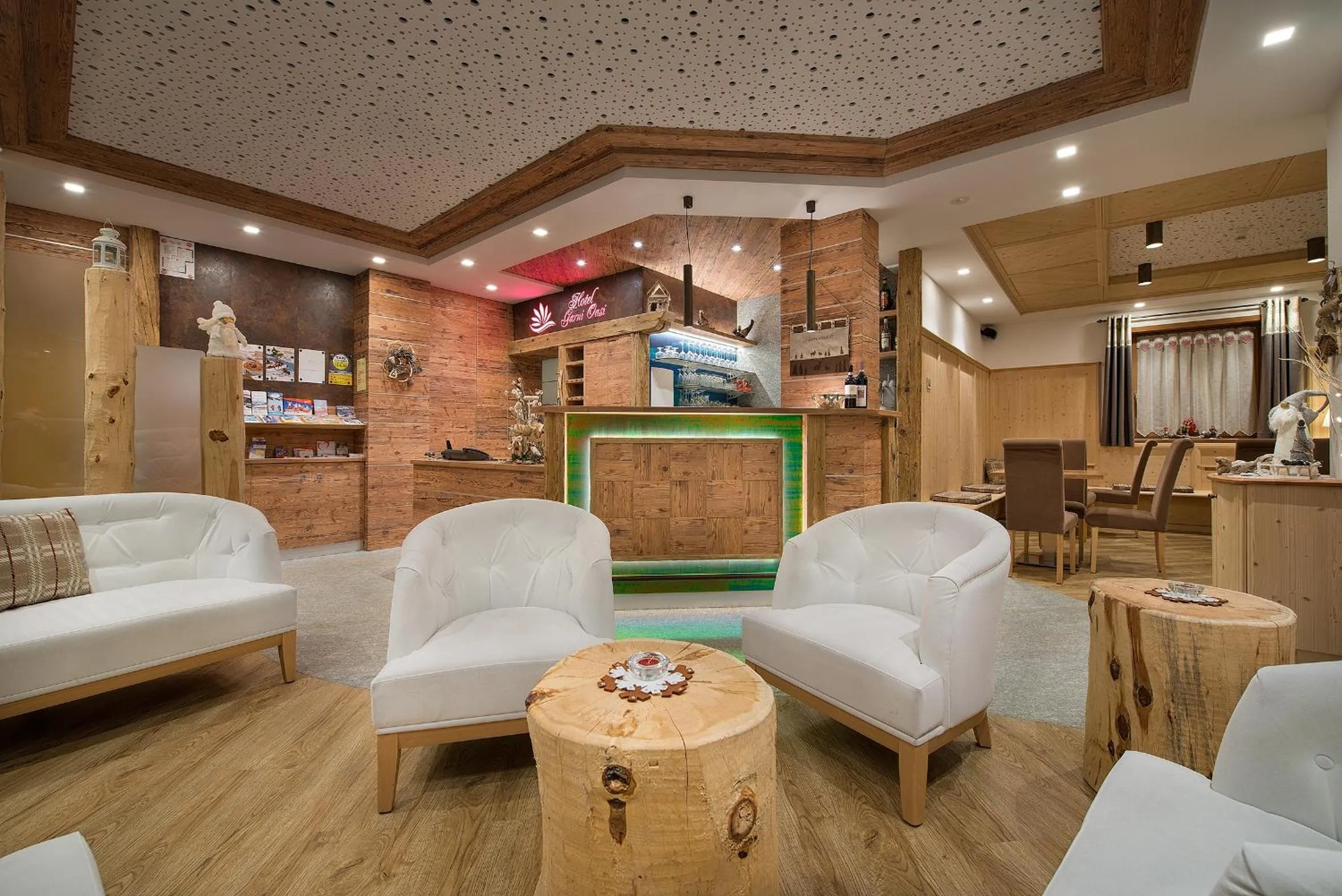 Lobby or reception in Garni Oasi