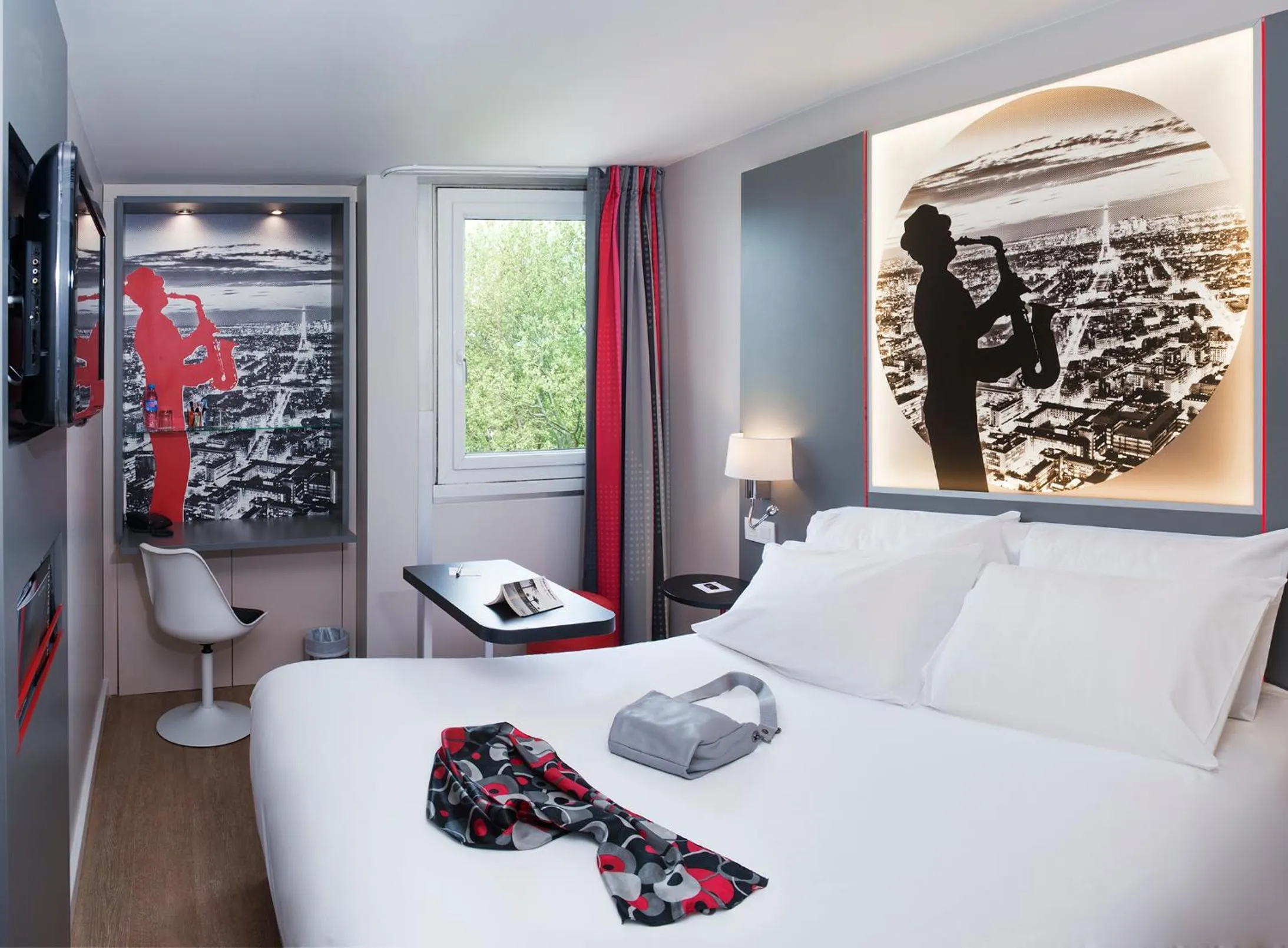 Photo of the whole room, Bed in Hôtel Inn Design Paris Saint Quentin