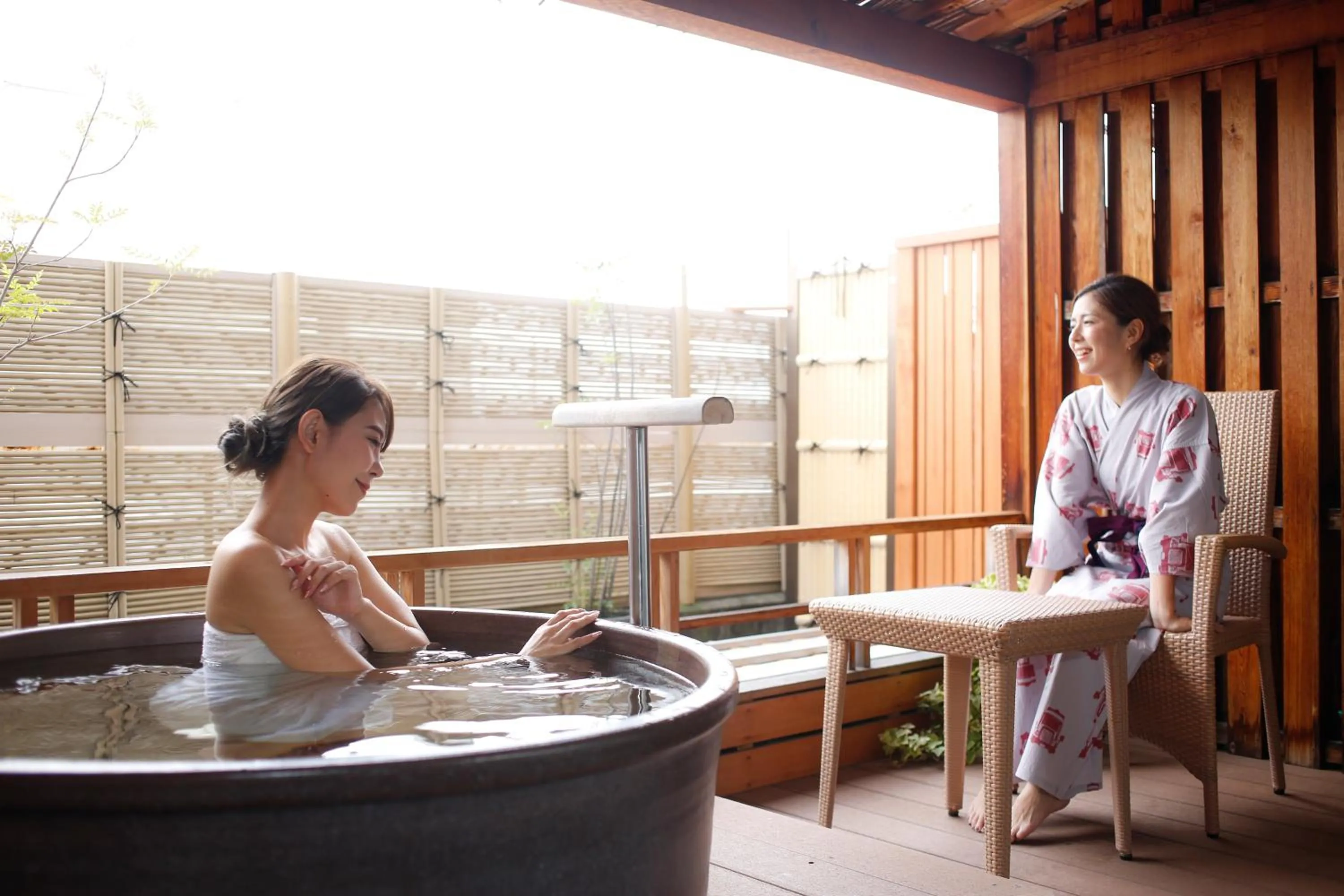 People in Dogo Prince Hotel