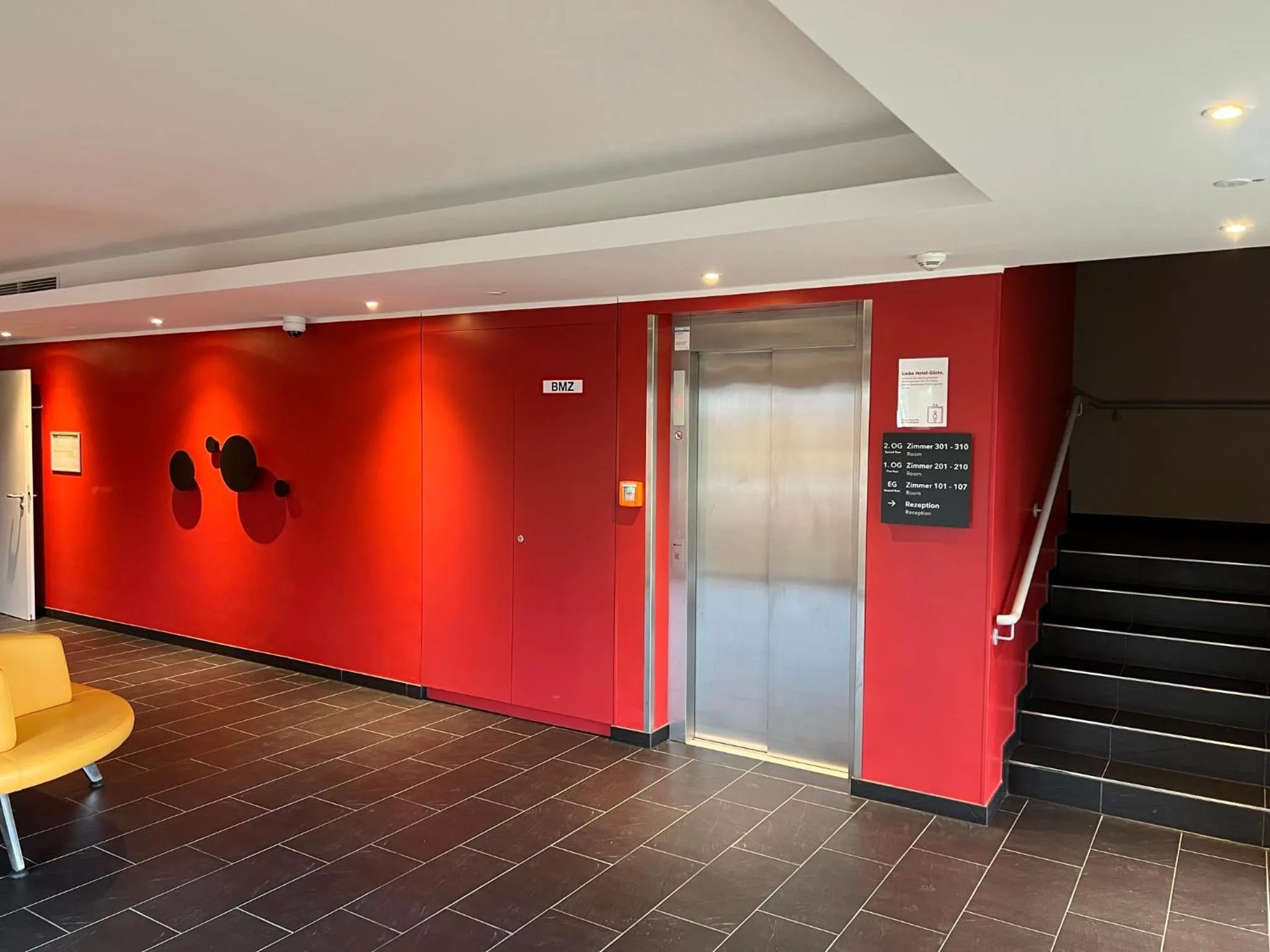 elevator in Serways Hotel Lüneburger Heide West