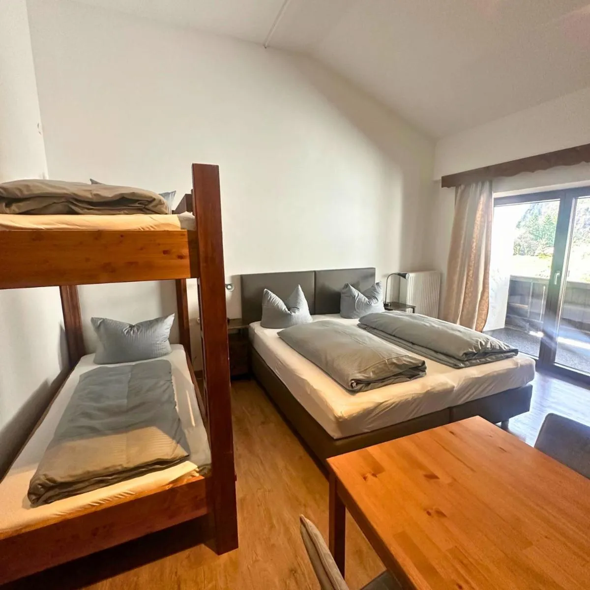 Bedroom, Bed in Pension Almhof Baumgarten