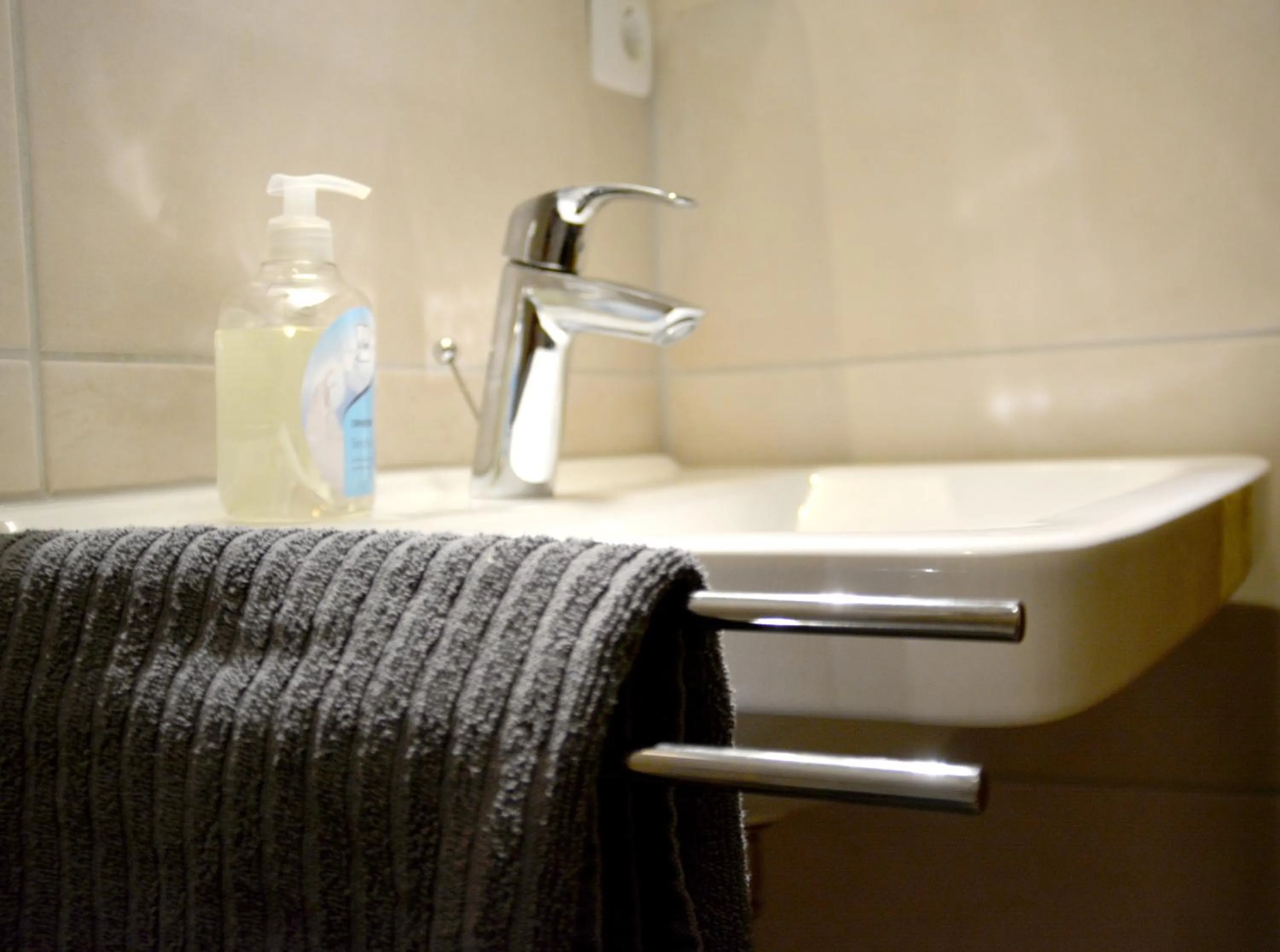 Bathroom in Pension Almhof Baumgarten