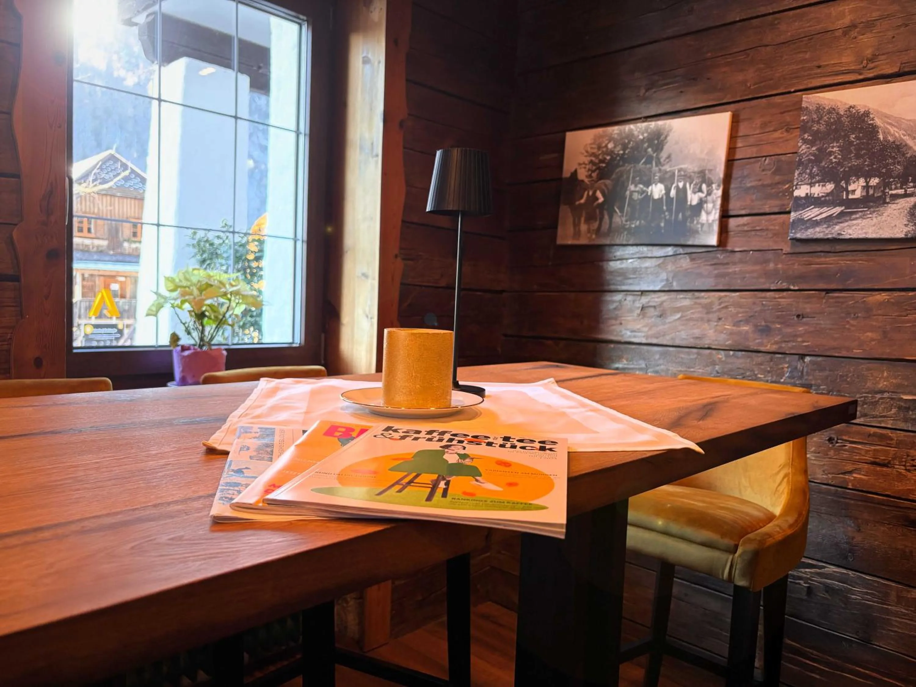 Communal lounge/ TV room in Pension Almhof Baumgarten