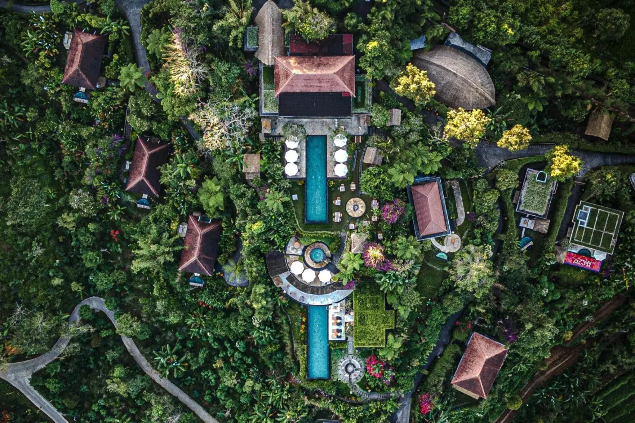 Swimming pool in Munduk Moding Plantation Nature Resort Swimming pool in Munduk Moding Plantation Nature Resort