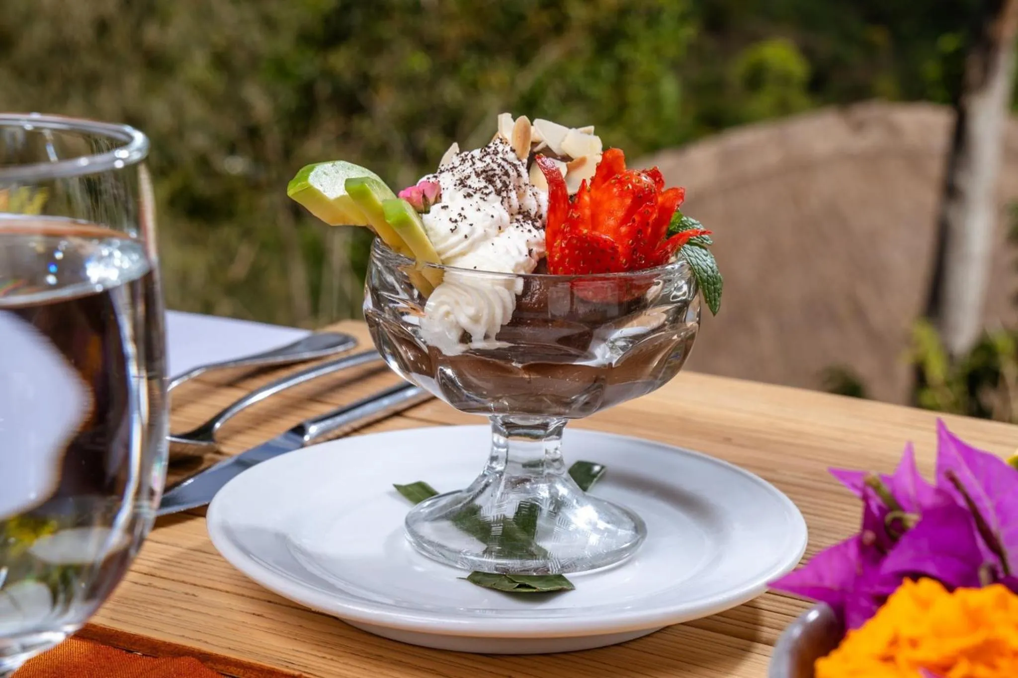 Food in Munduk Moding Plantation Nature Resort