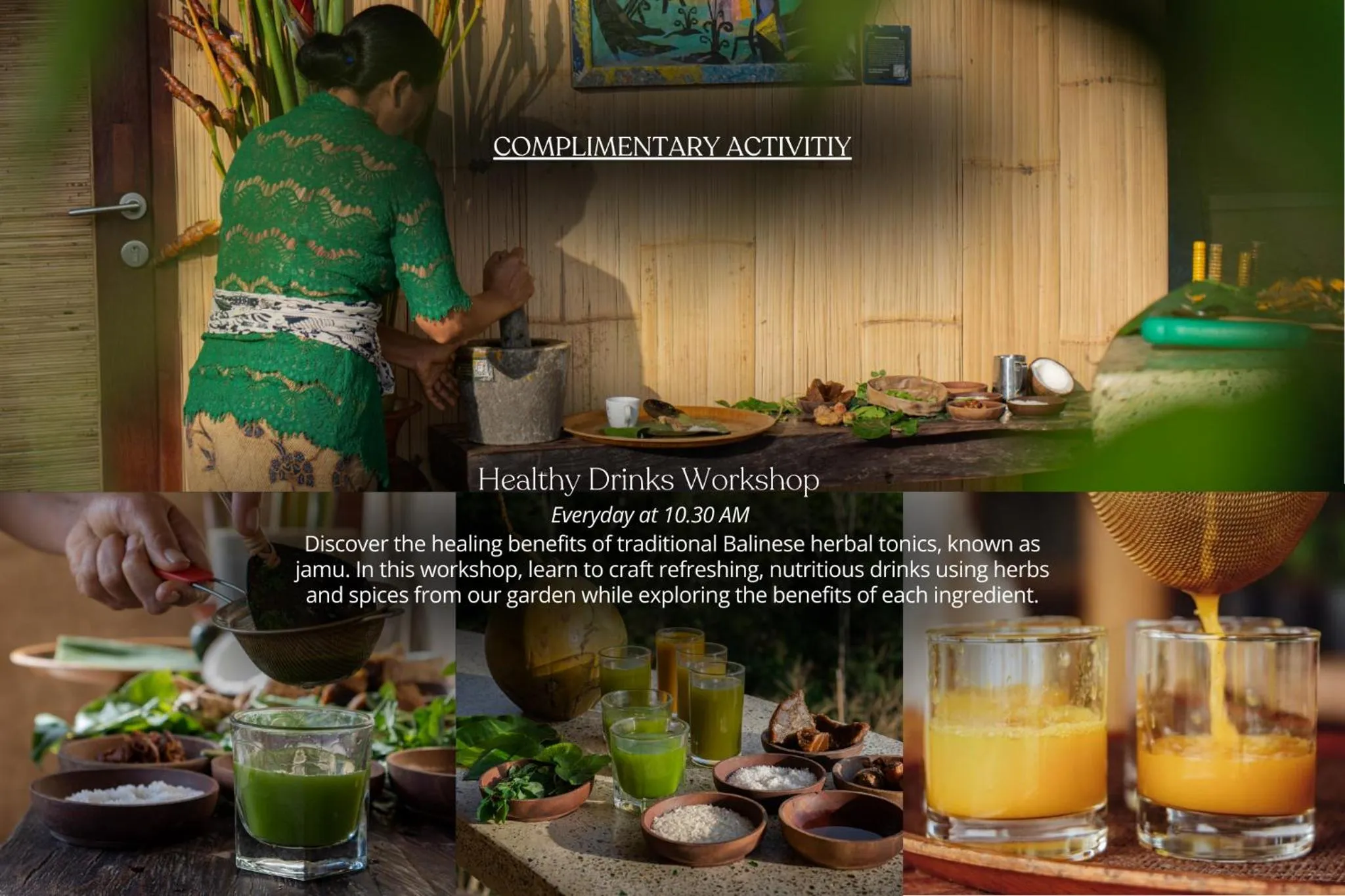 Activities in Munduk Moding Plantation Nature Resort