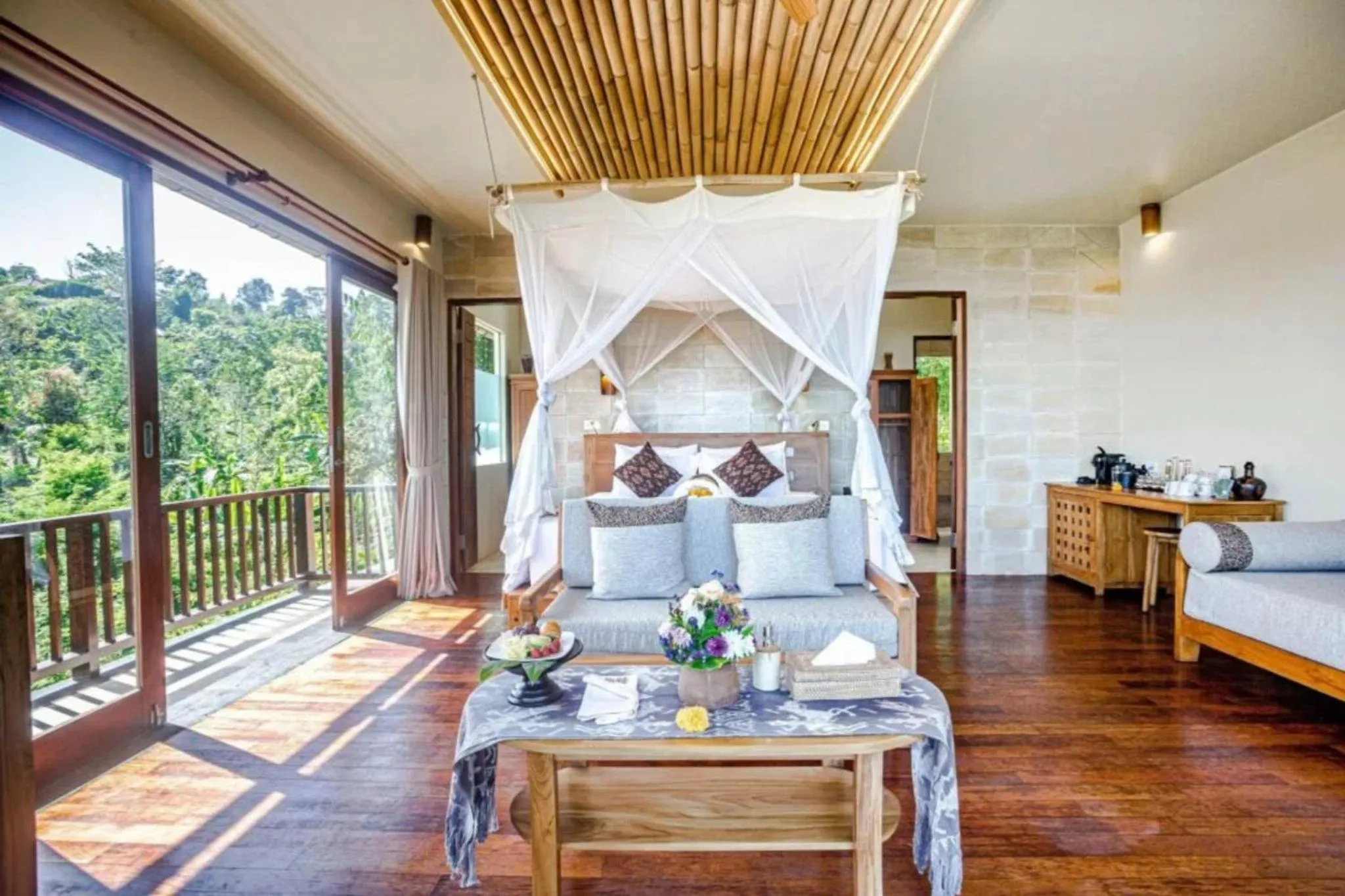 Bedroom in Munduk Moding Plantation Nature Resort